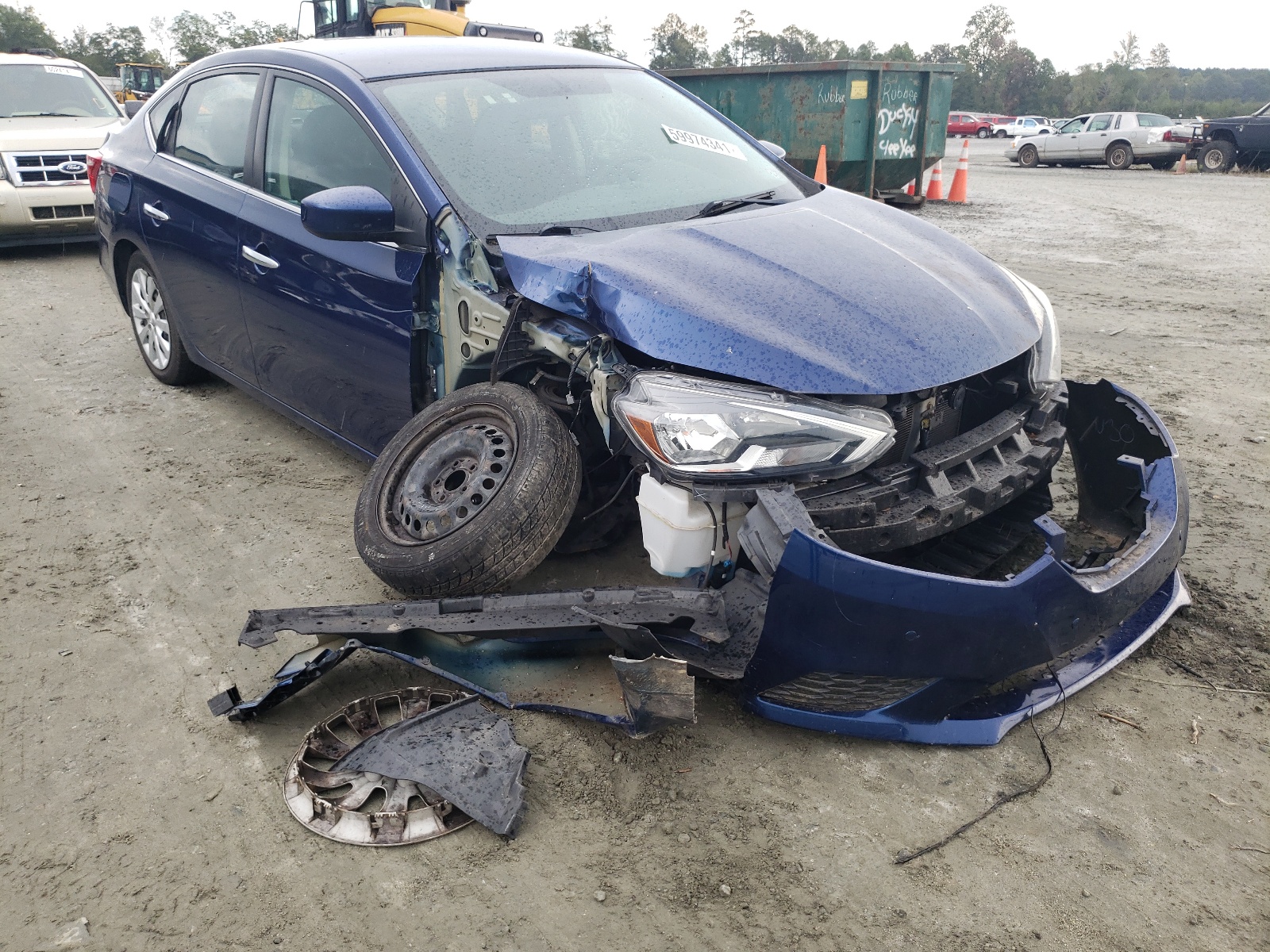 Photo 1 from auction – 2017 NISSAN SENTRA S with VIN 3N1AB7AP9HY305987