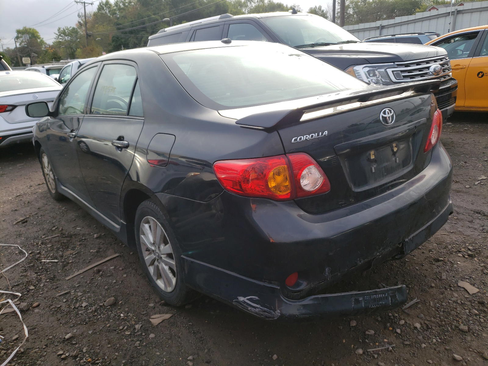 Photo 3 from auction – 2009 TOYOTA COROLLA BA with VIN 2T1BU40E79C170245