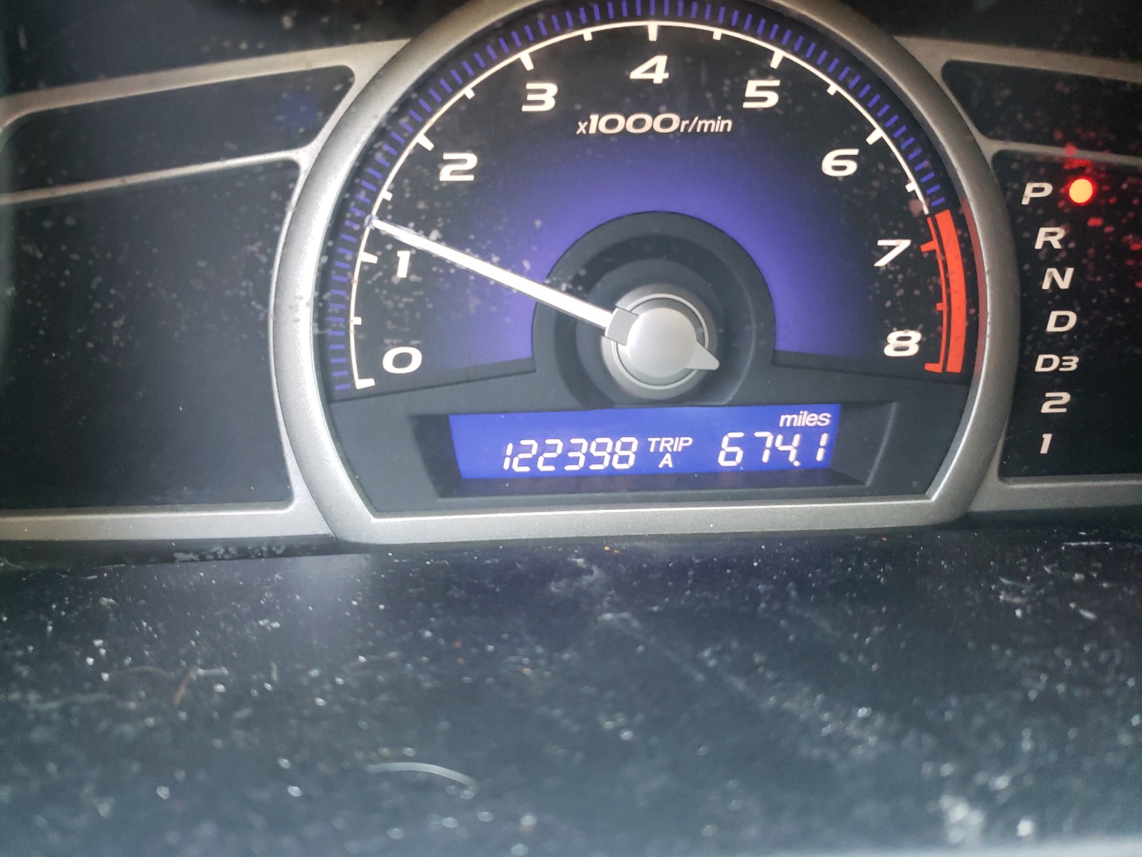 Photo 8 from auction – 2007 HONDA CIVIC EX with VIN 1HGFA168X7L042437