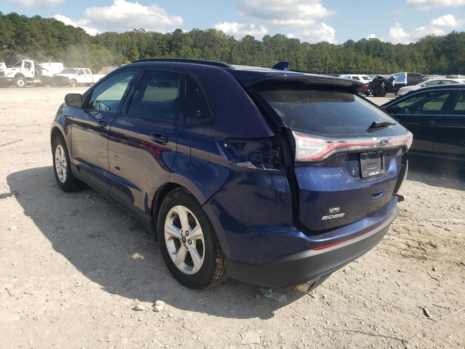 Photo 3 from auction – 2016 FORD EDGE SE with VIN 2FMPK3G97GBB09591
