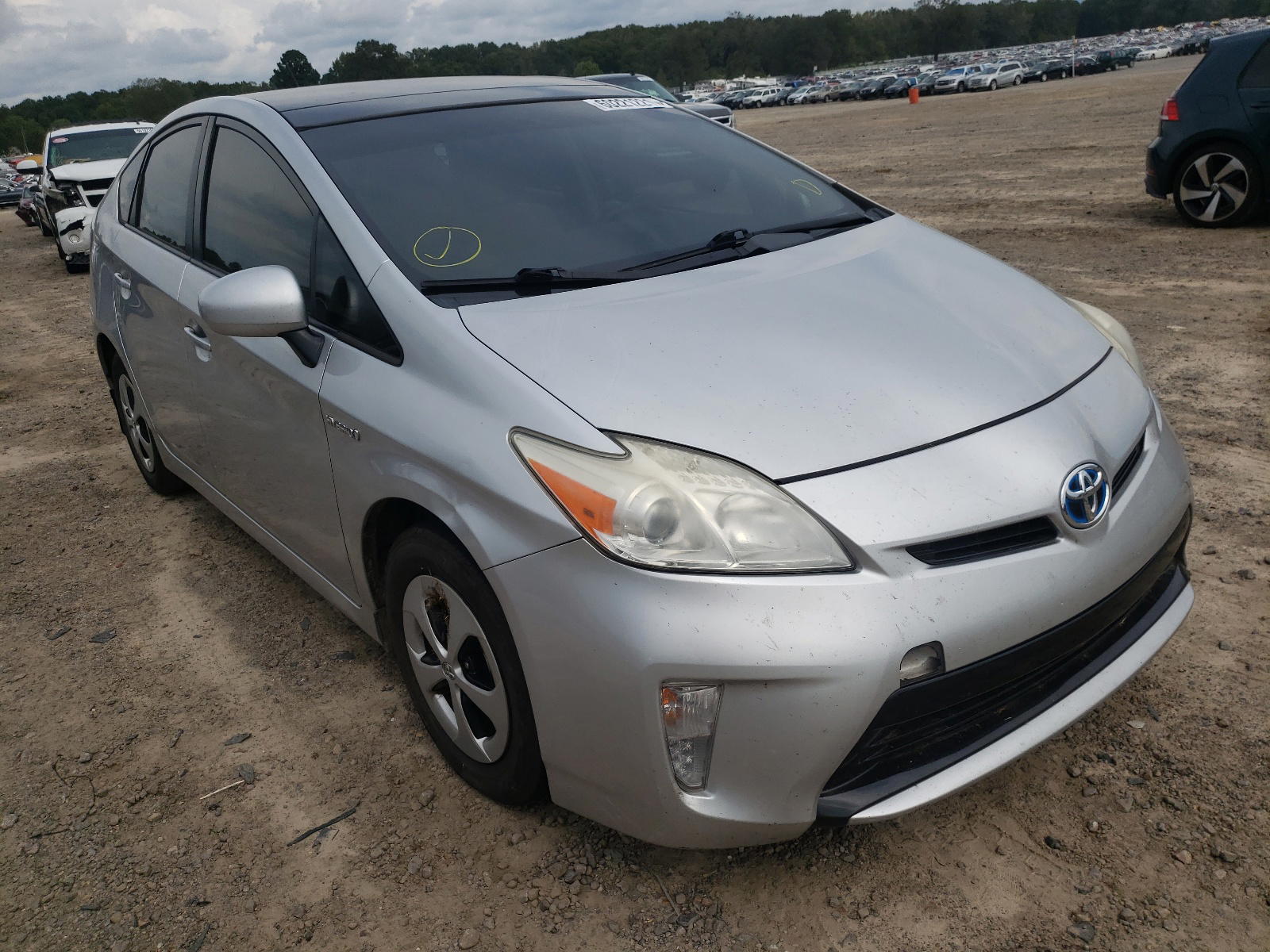 TOYOTA PRIUS 2012 with VIN JTDKN3DU0C1594418 - Photo from auction