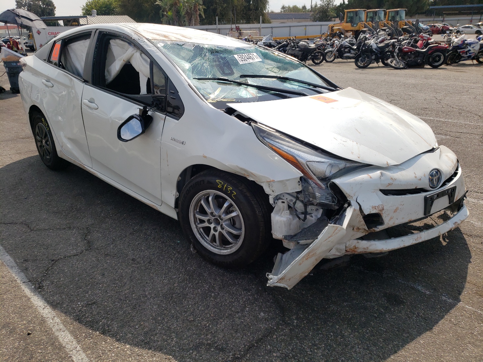 Photo 1 from auction – 2018 TOYOTA PRIUS with VIN JTDKBRFU4J3060347