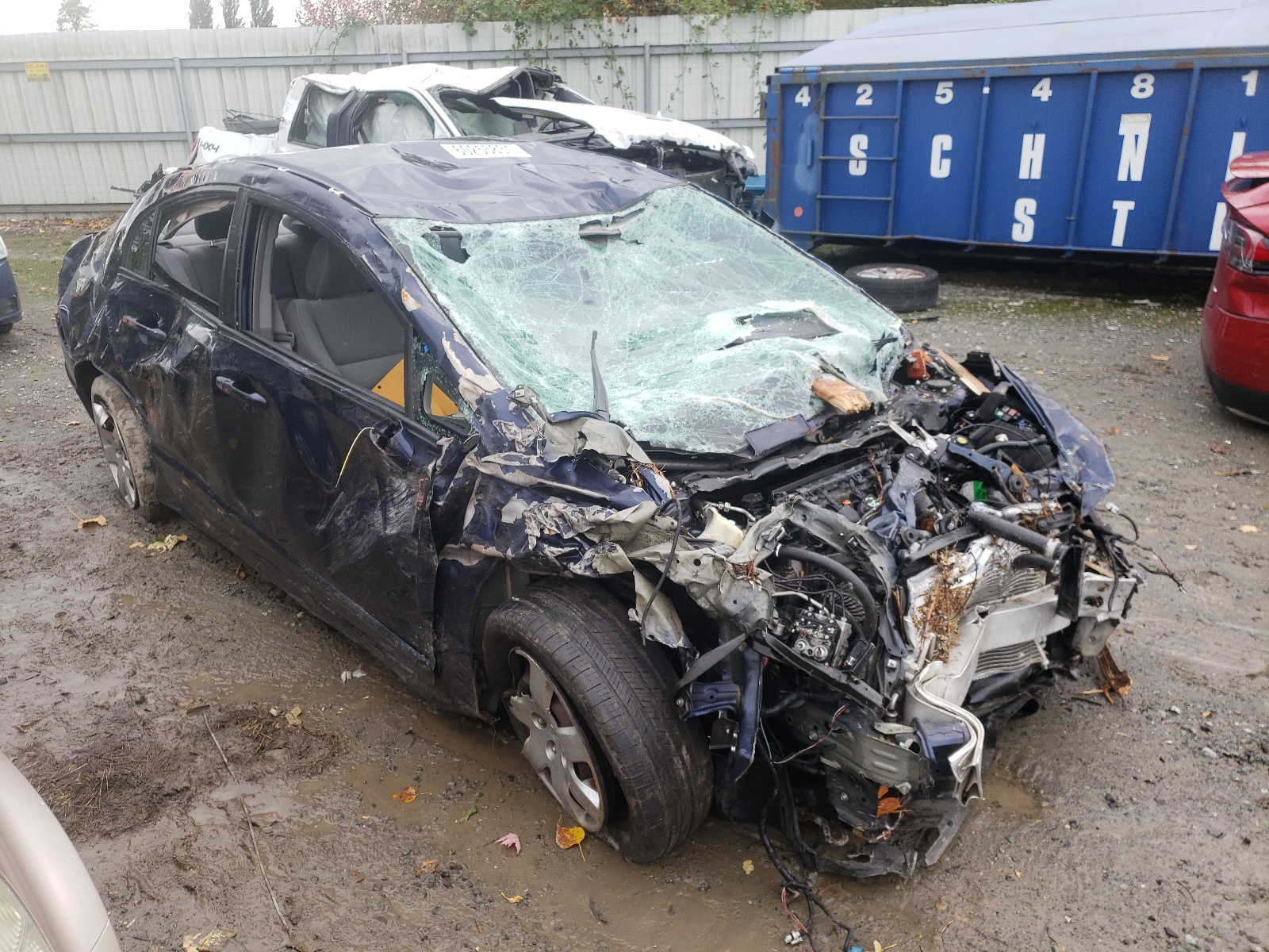 HONDA CIVIC LX 2010 with VIN 19XFA1F59AE042207 - Photo from auction