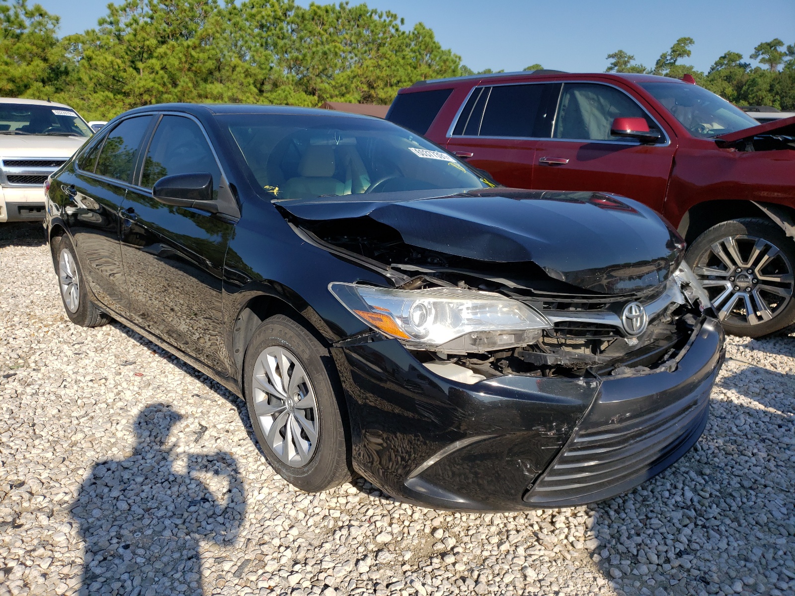 TOYOTA CAMRY LE 2015 with VIN 4T4BF1FK8FR469698 - Photo from auction