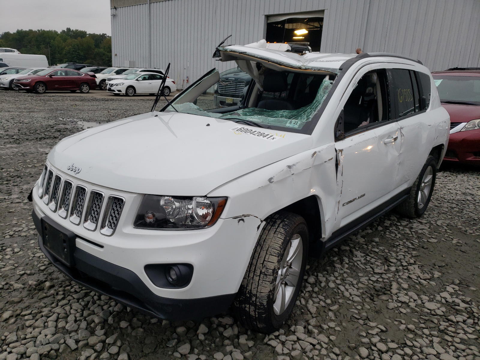 Photo 2 from auction – 2016 JEEP COMPASS LA with VIN 1C4NJDEB6GD798804