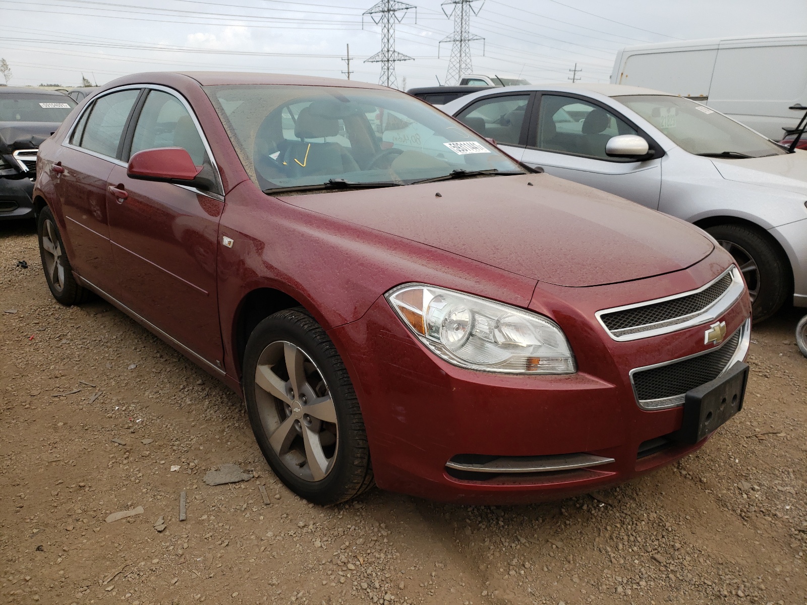 CHEVROLET MALIBU 2LT 2008 with VIN 1G1ZJ57B28F250608 - Photo from auction