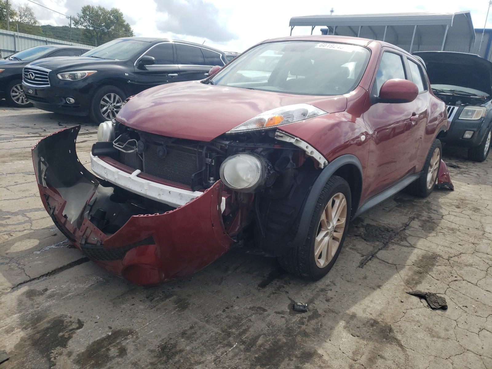 Photo 2 from auction – 2012 NISSAN JUKE S with VIN JN8AF5MR3CT109214