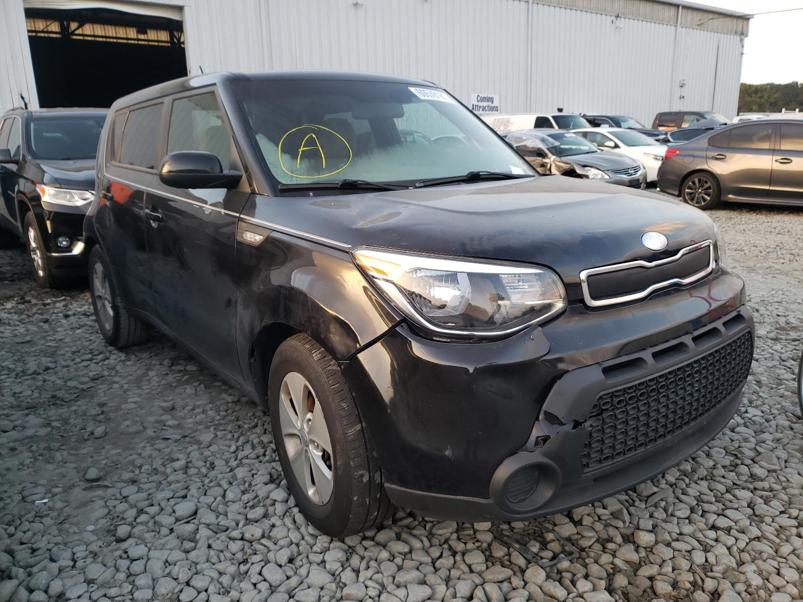 KIA SOUL 2014 with VIN KNDJN2A24E7032062 - Photo from auction