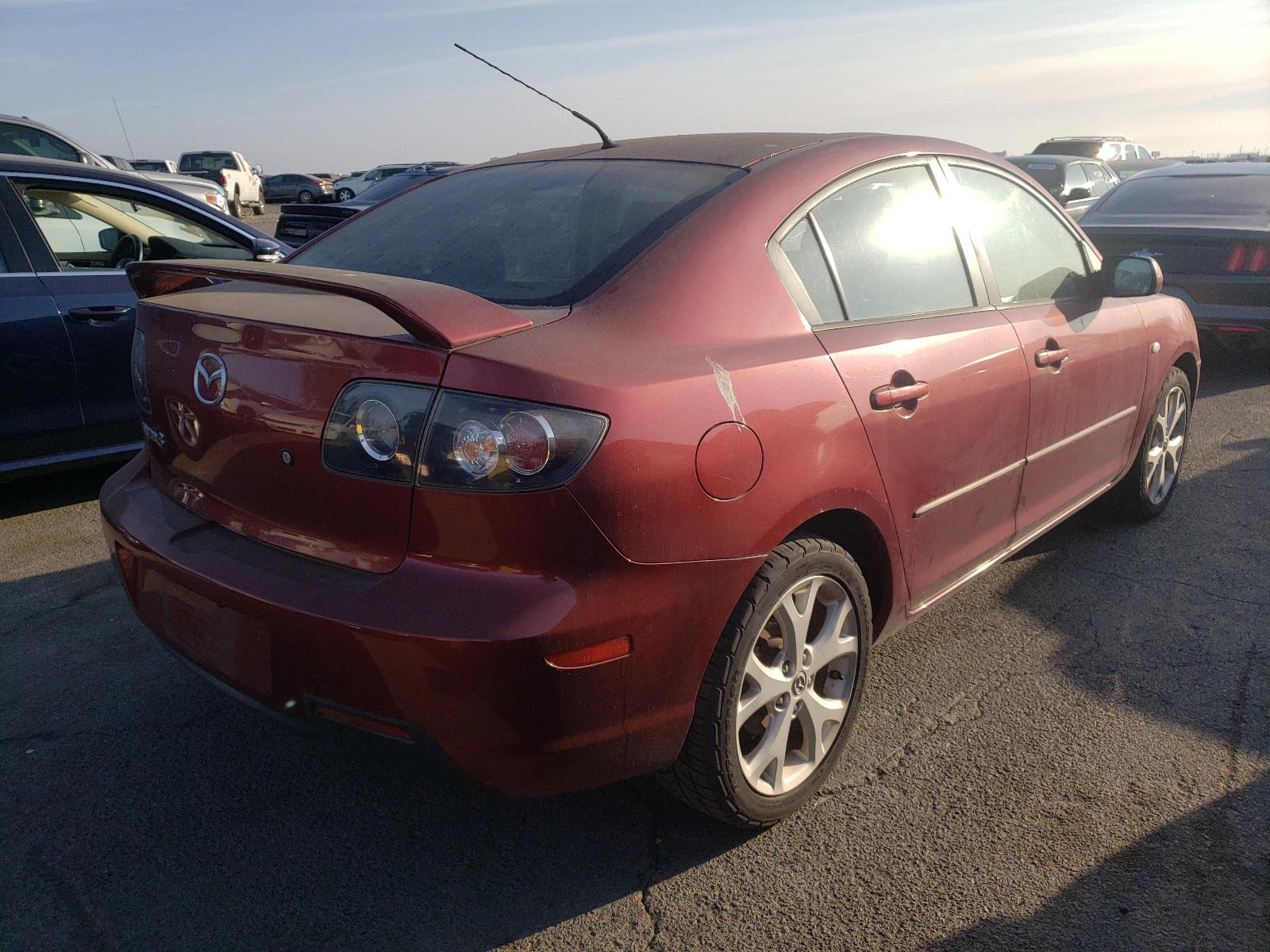 Photo 4 from auction – 2009 MAZDA 3 I with VIN JM1BK32F191189979