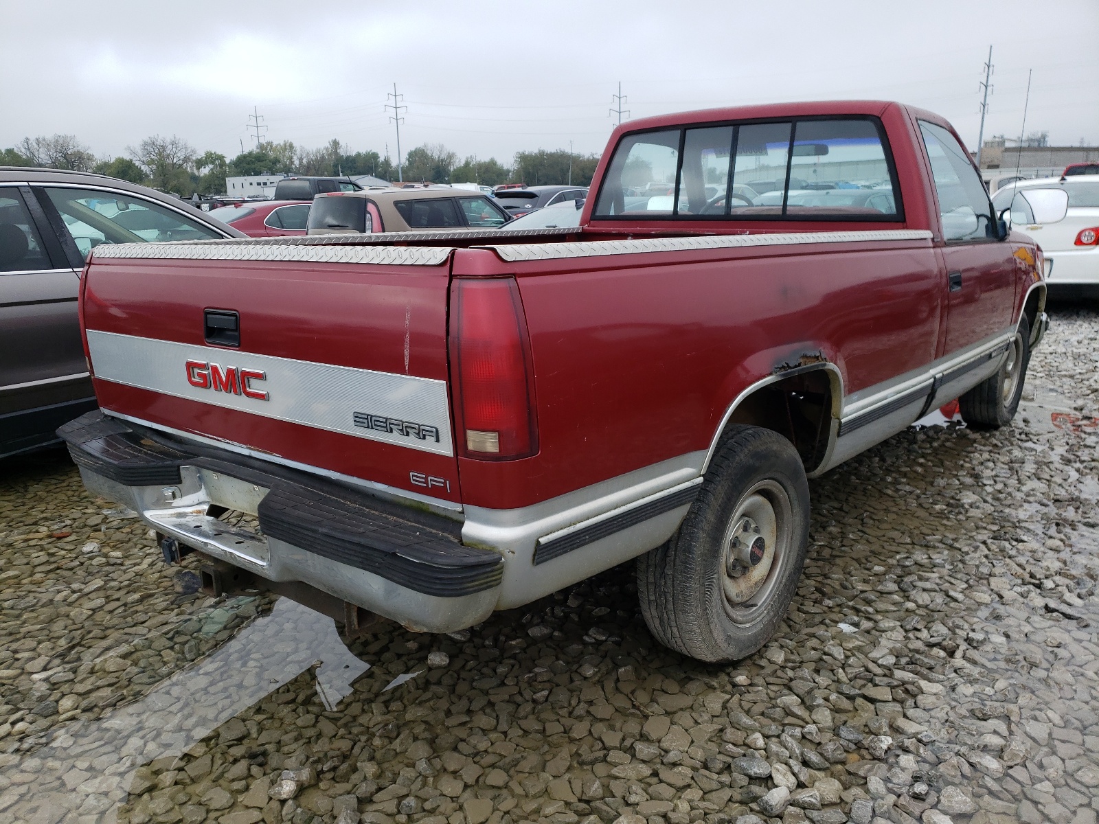 Photo 4 from auction – 1990 GMC SIERRA C25 with VIN 1GTFC24KXLE548152
