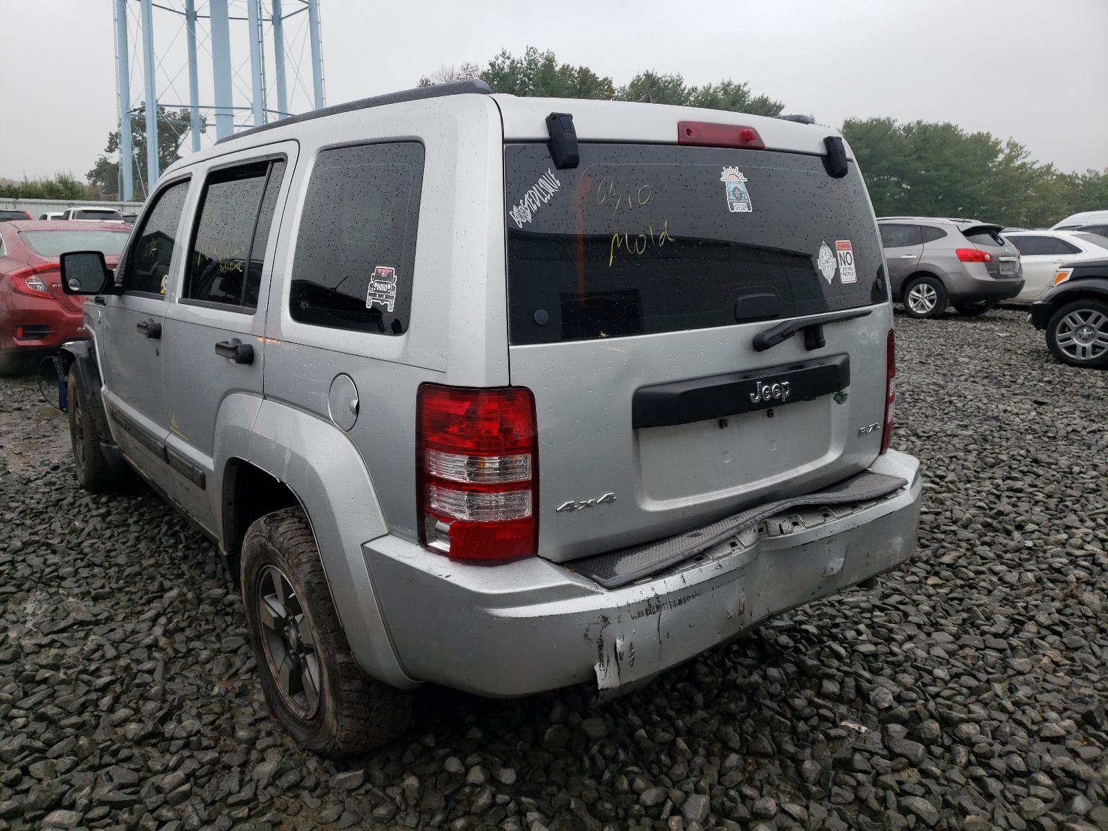 Photo 3 from auction – 2008 JEEP LIBERTY SP with VIN 1J8GN28K08W161693
