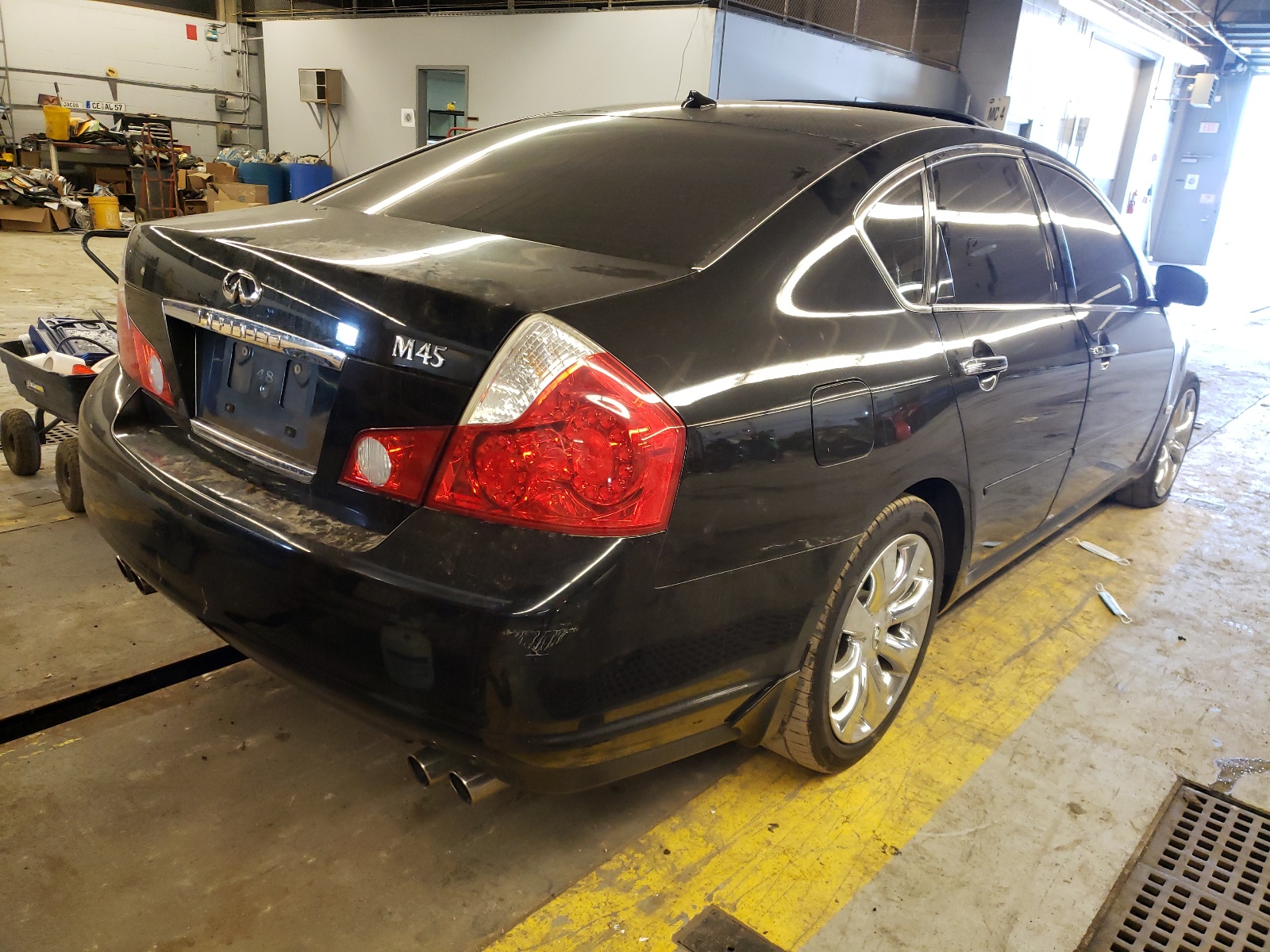 Photo 4 from auction – 2006 INFINITI M45 BASE with VIN JNKBY01E16M200543