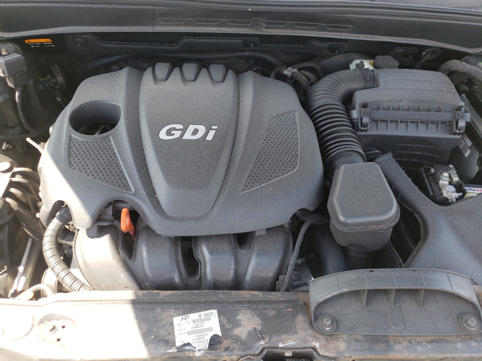 Photo 7 from auction – 2014 HYUNDAI SONATA SE with VIN 5NPEC4AC4EH821657