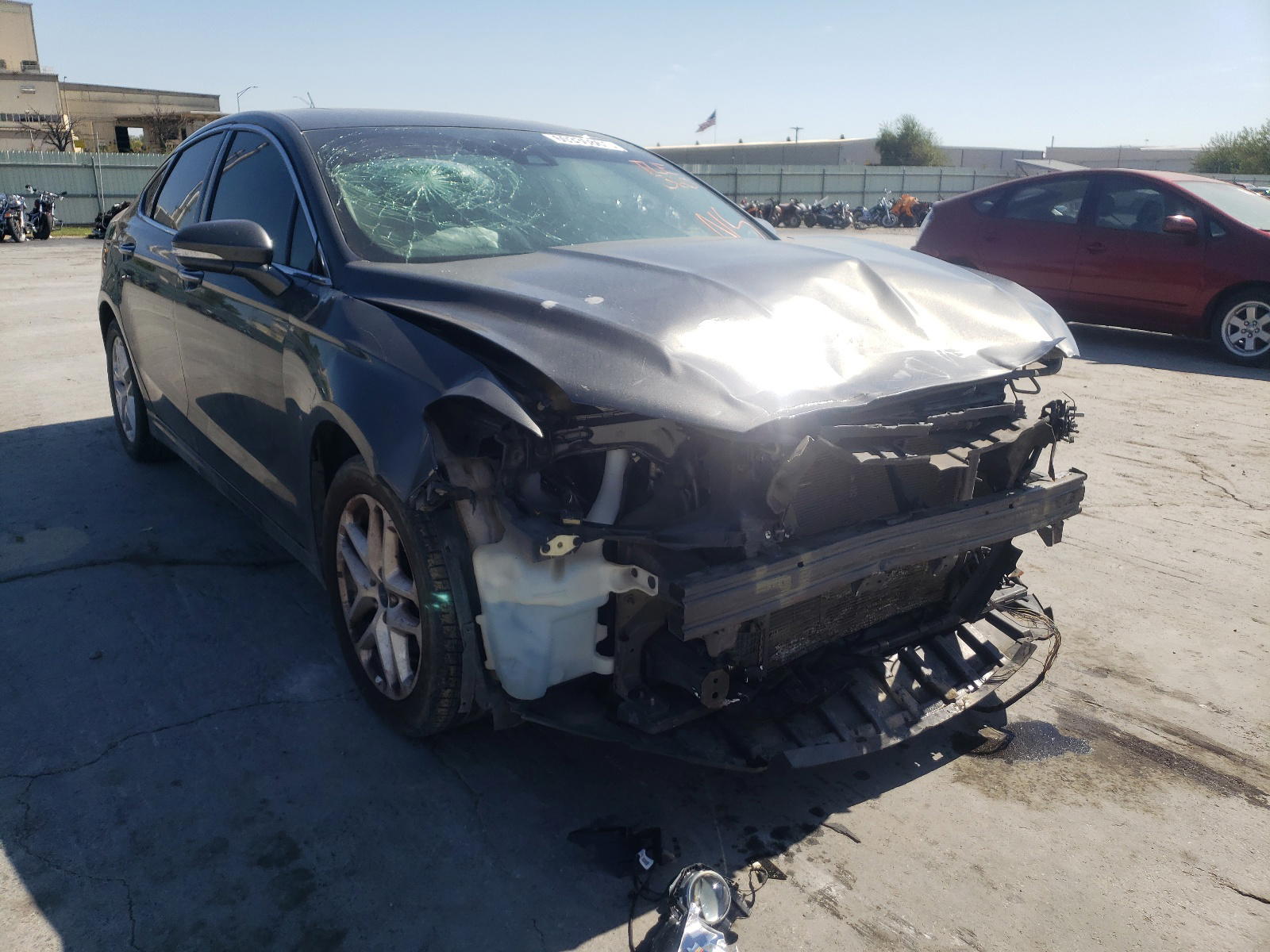 FORD FUSION SE 2015 with VIN 3FA6P0HD3FR308548 - Photo from auction