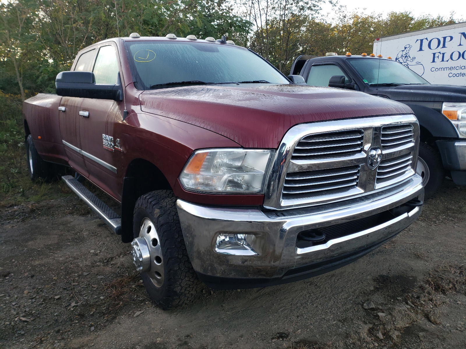 RAM 3500 SLT 2016 with VIN 3C63RRHL8GG215919 - Photo from auction