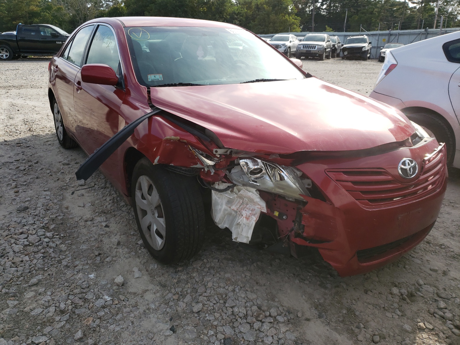 TOYOTA CAMRY CE 2008 with VIN 4T1BE46K38U251363 - Photo from auction