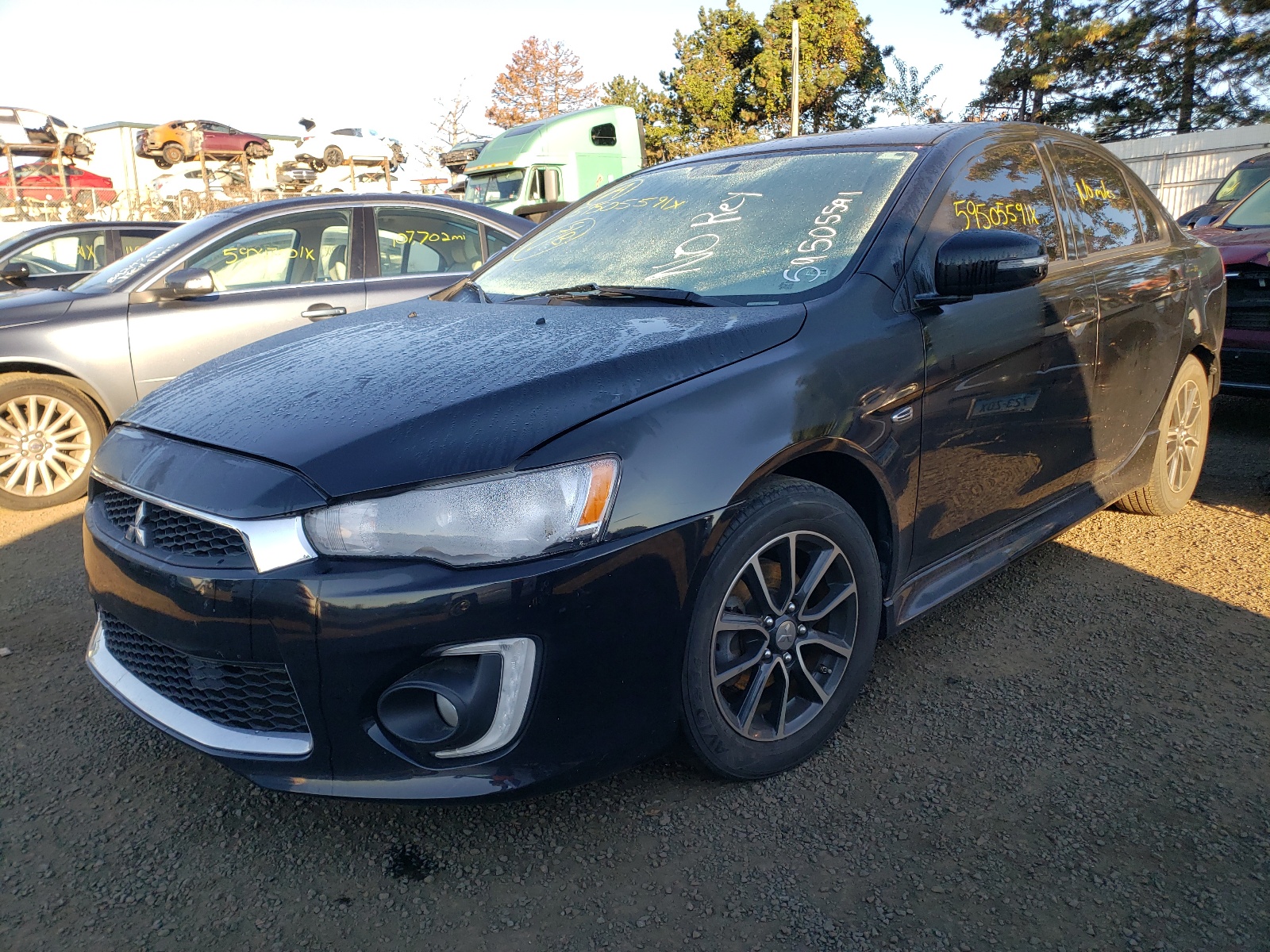 Photo 2 from auction – 2017 MITSUBISHI LANCER ES with VIN JA32U2FU6HU000686