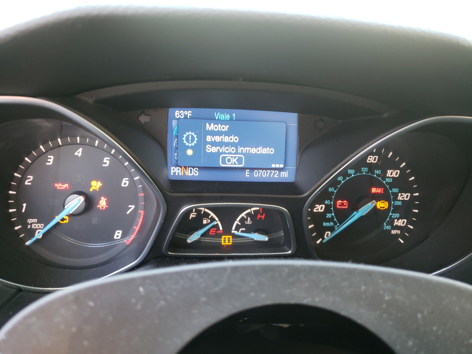 Zdjęcie 8 z aukcji – 2014 FORD FOCUS SE z VIN 1FADP3K23EL383439