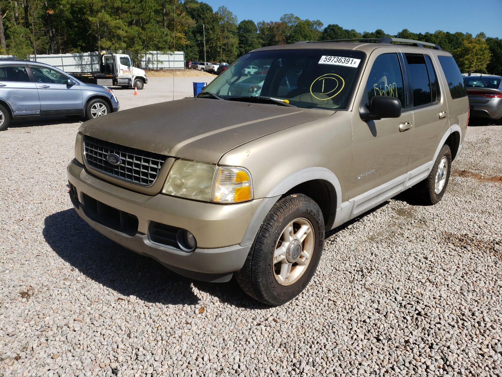 Photo 2 from auction – 2002 FORD EXPLORER X with VIN 1FMZU73K62UD66862