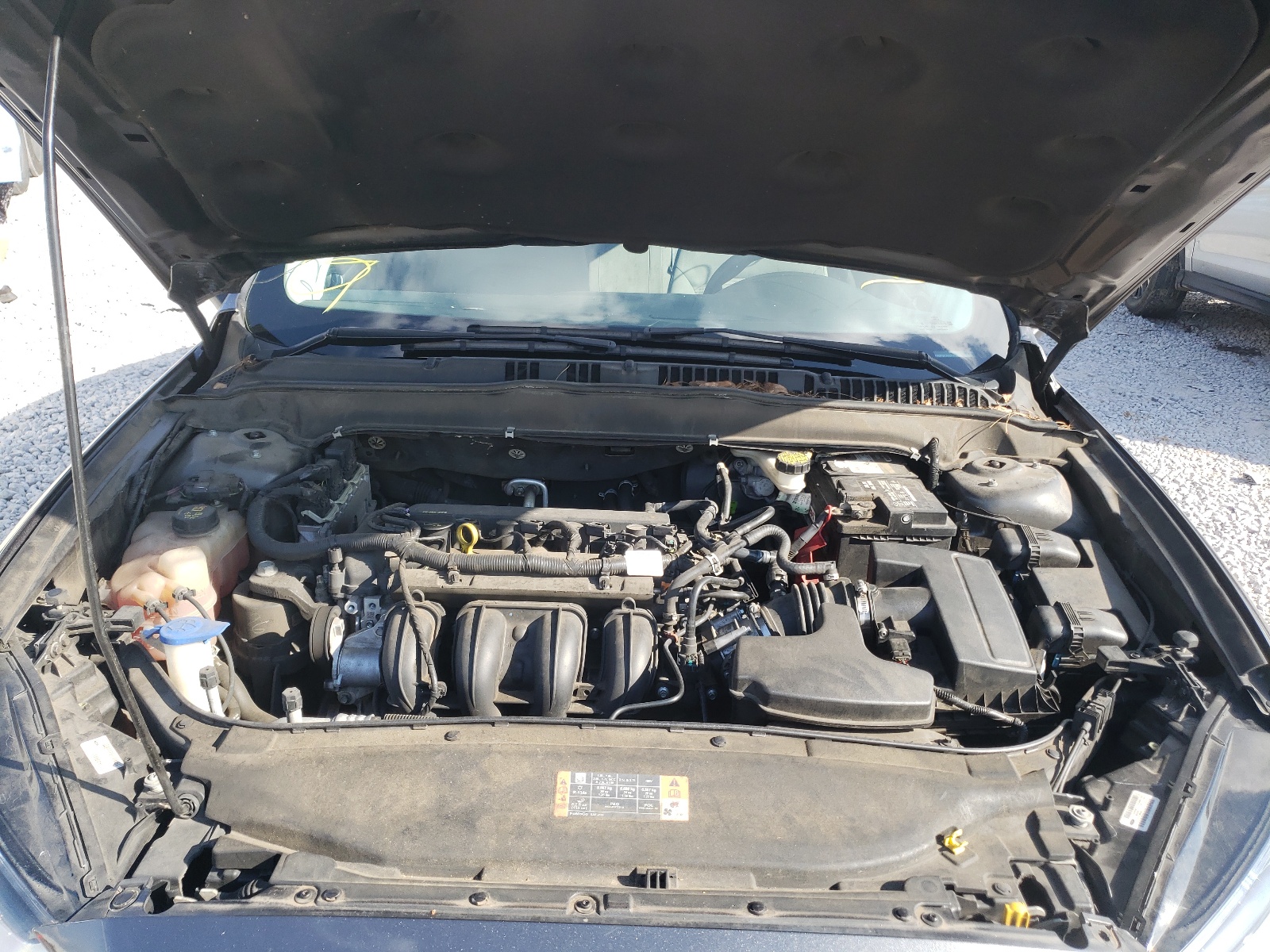 Photo 7 from auction – 2016 FORD FUSION S with VIN 3FA6P0G76GR129434