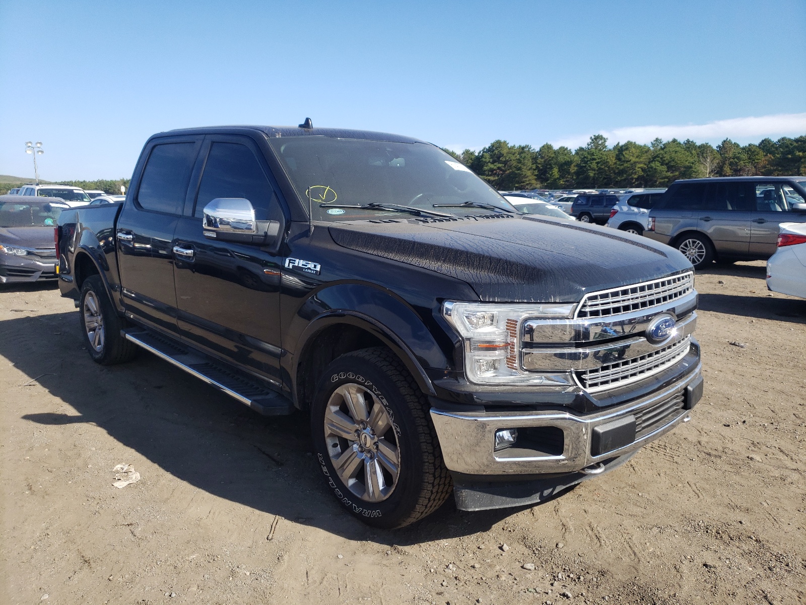 FORD F150 SUPER 2018 with VIN 1FTEW1EP4JKC17976 - Photo from auction