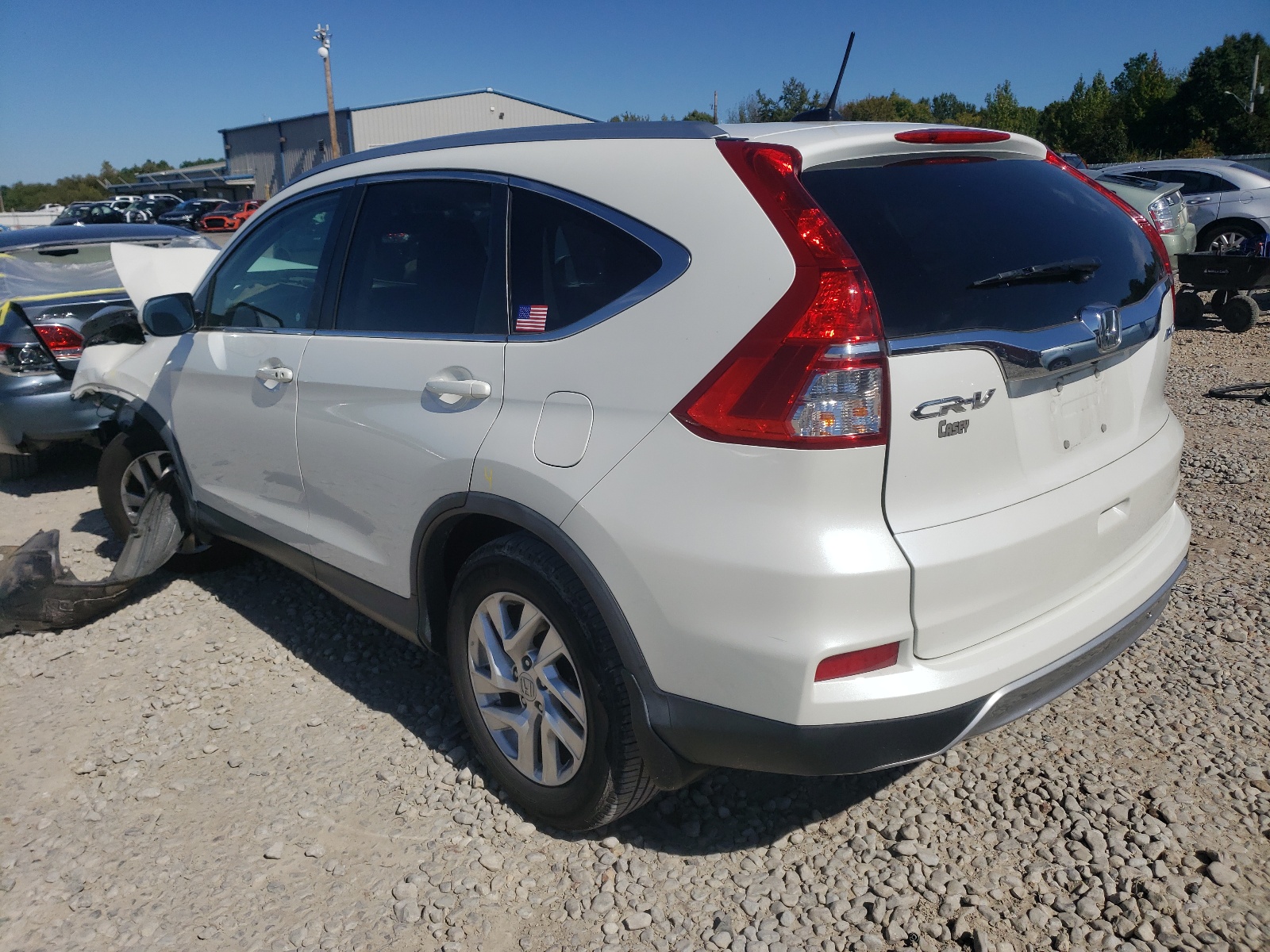 Photo 3 from auction – 2015 HONDA CR-V EXL with VIN 5J6RM4H7XFL028281