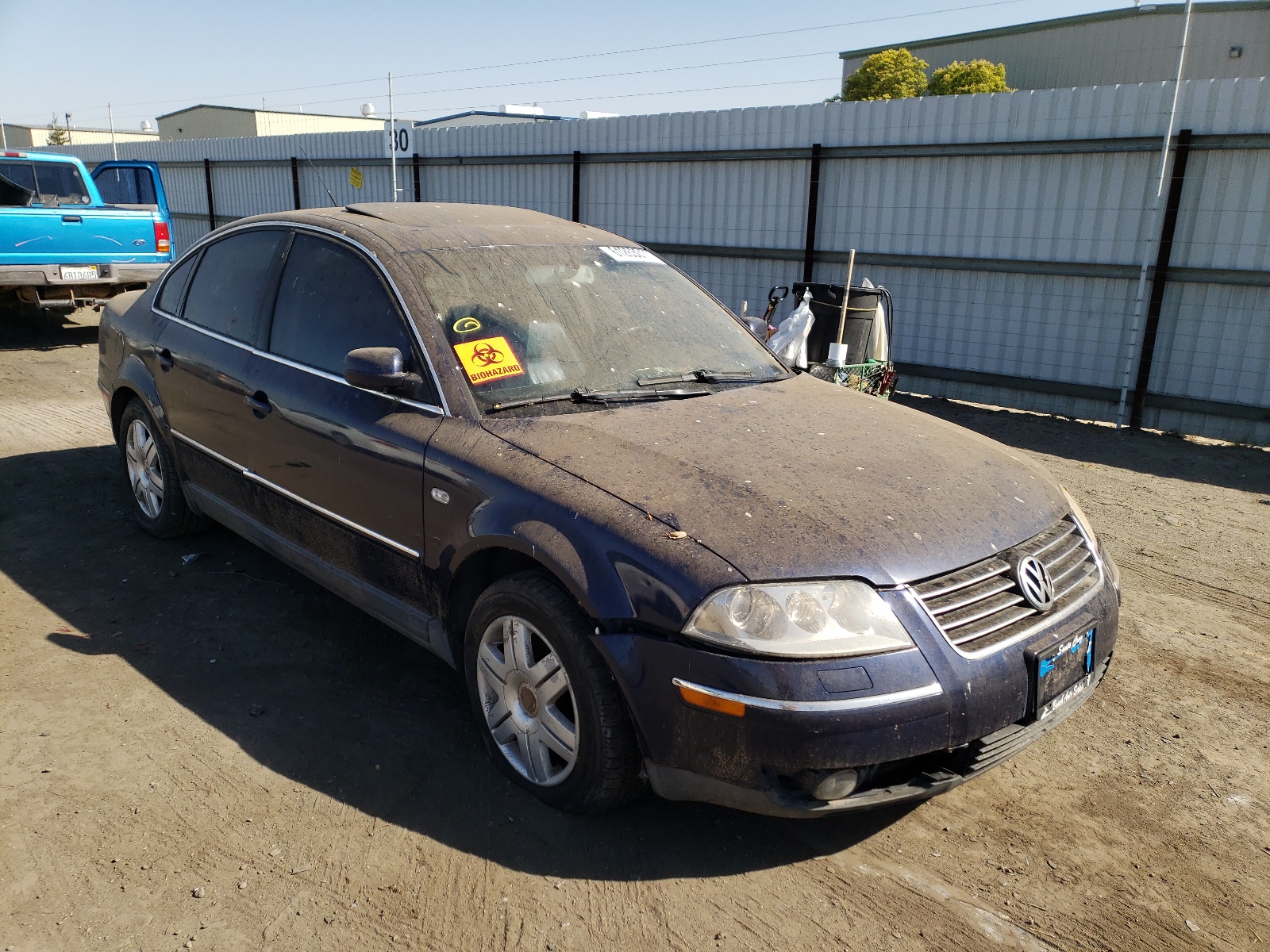 Photo 1 from auction – 2003 VOLKSWAGEN PASSAT W8 with VIN WVWUK63B13P349689