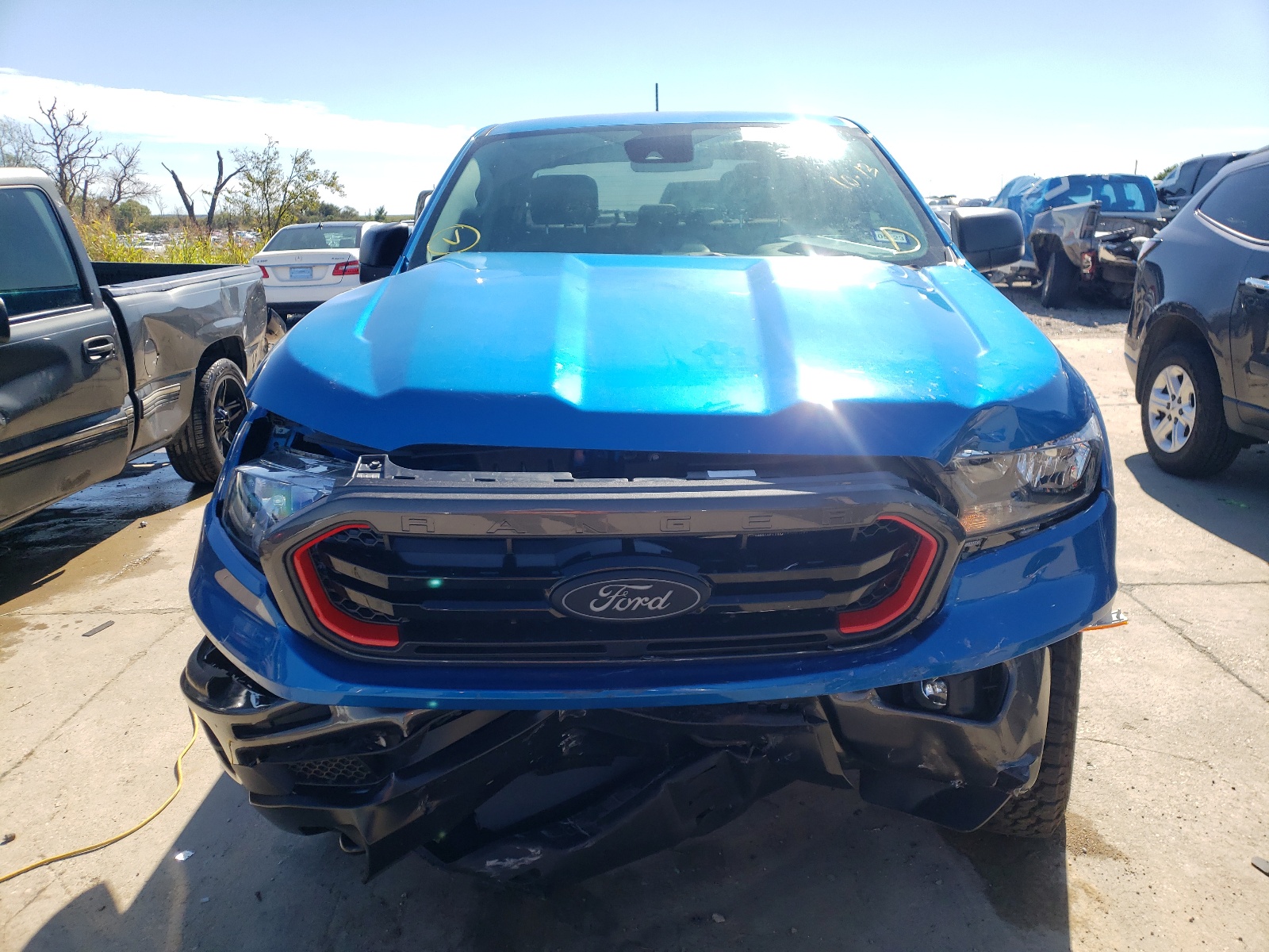 Photo 9 from auction – 2021 FORD RANGER XL with VIN 1FTER4FH5MLD45531