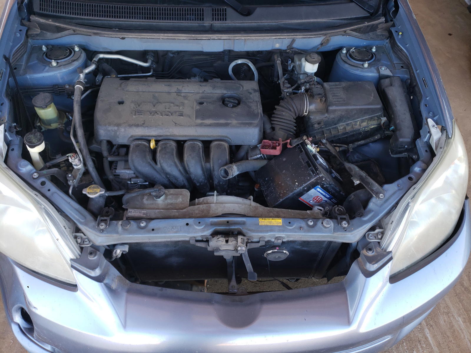 Photo 7 from auction – 2007 TOYOTA COROLLA MA with VIN 2T1KR32E57C686092