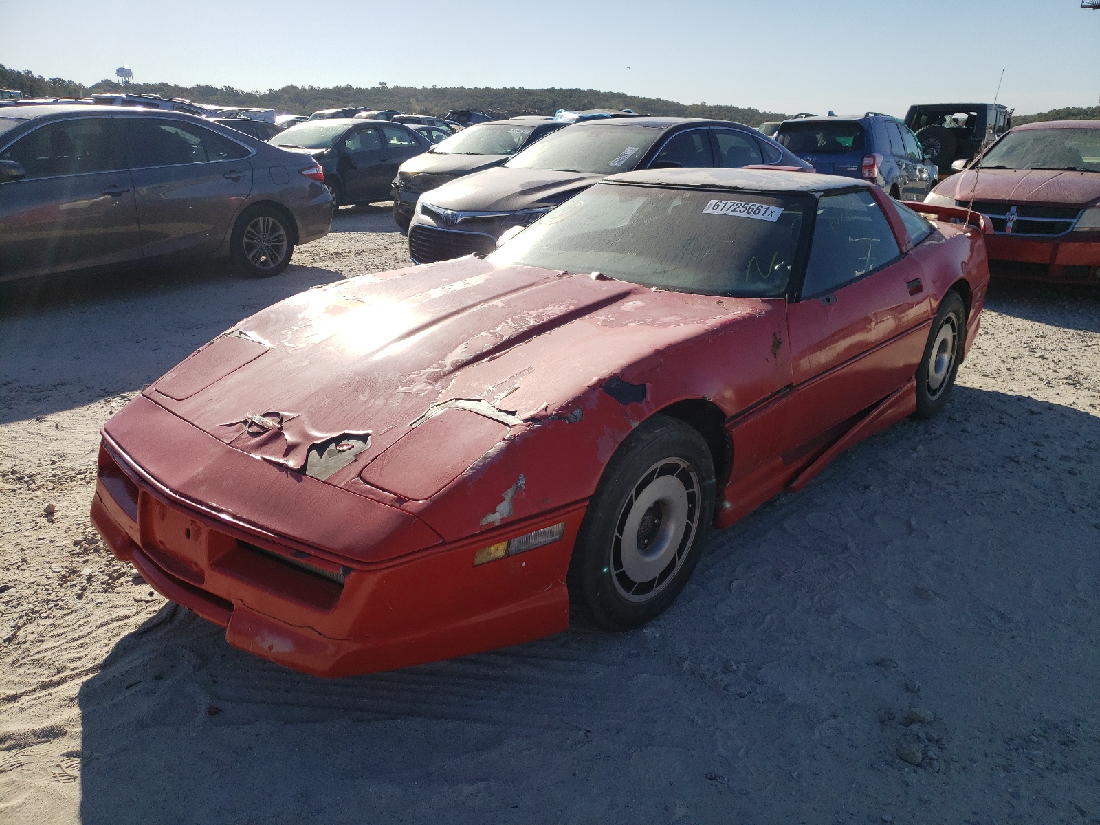 Photo 2 from auction – 1984 CHEVROLET CORVETTE with VIN 1G1AY0783E5101089