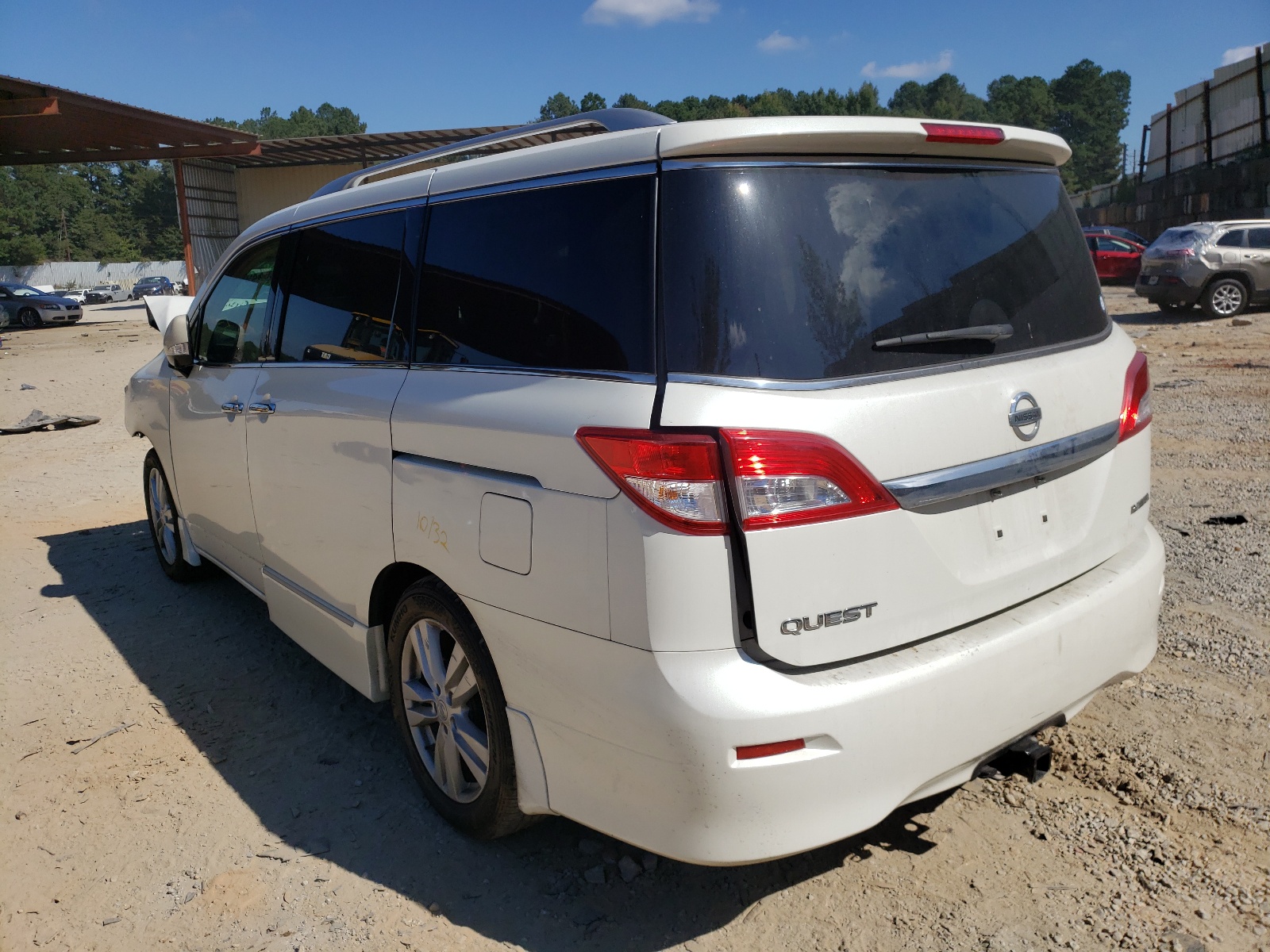 Photo 3 from auction – 2015 NISSAN QUEST S with VIN JN8AE2KP0F9129361