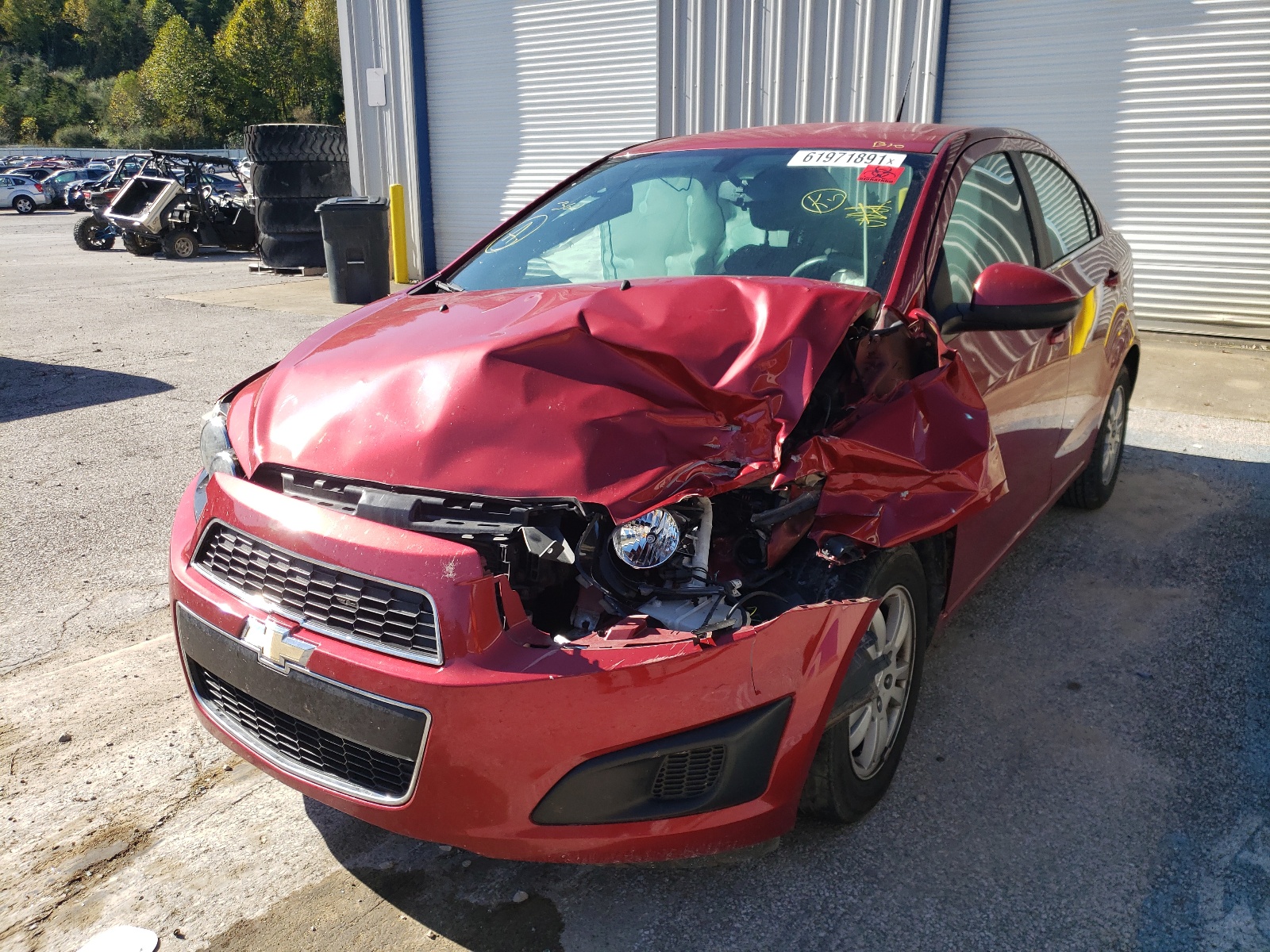 Photo 2 from auction – 2014 CHEVROLET SONIC LT with VIN 1G1JC5SH9E4240328