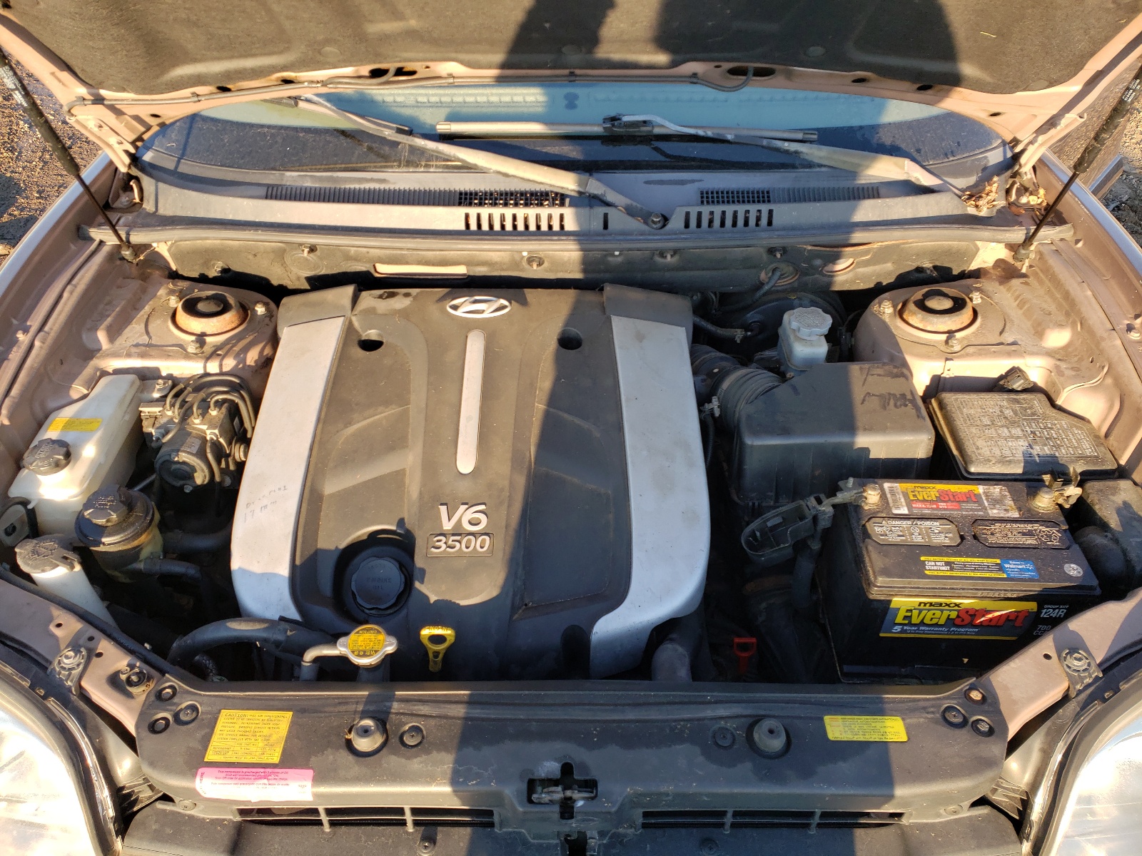 Photo 7 from auction – 2005 HYUNDAI SANTA FE G with VIN KM8SC13E95U892094