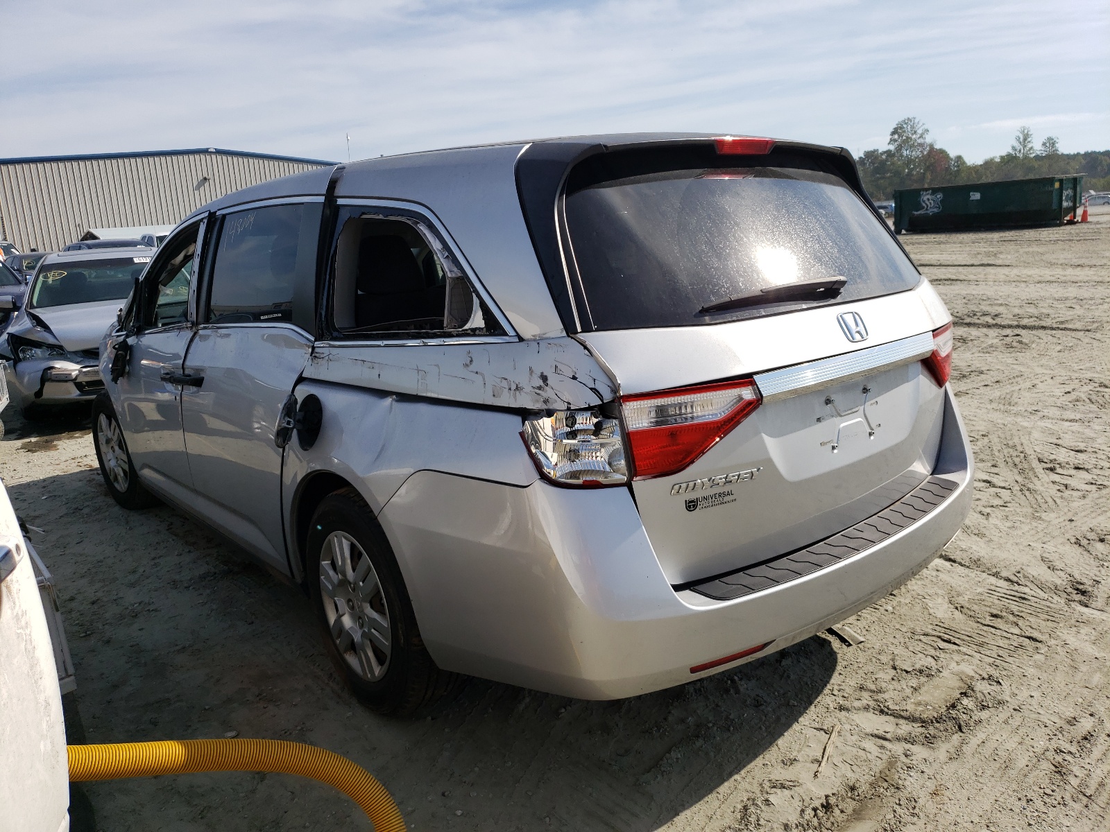 Photo 3 from auction – 2011 HONDA ODYSSEY LX with VIN 5FNRL5H23BB064913