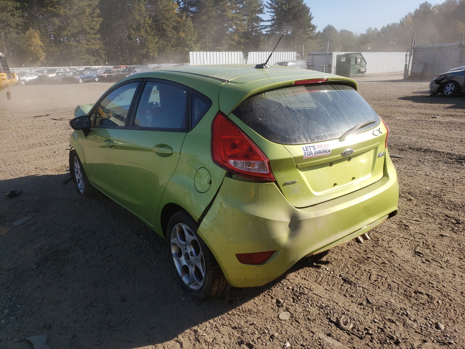 Photo 3 from auction – 2011 FORD FIESTA SES with VIN 3FADP4FJ7BM131324