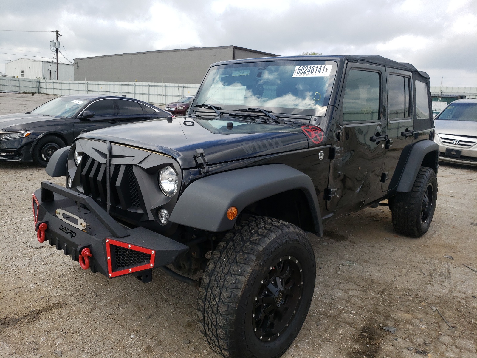 Photo 2 from auction – 2014 JEEP WRANGLER U with VIN 1C4BJWDG2EL257375