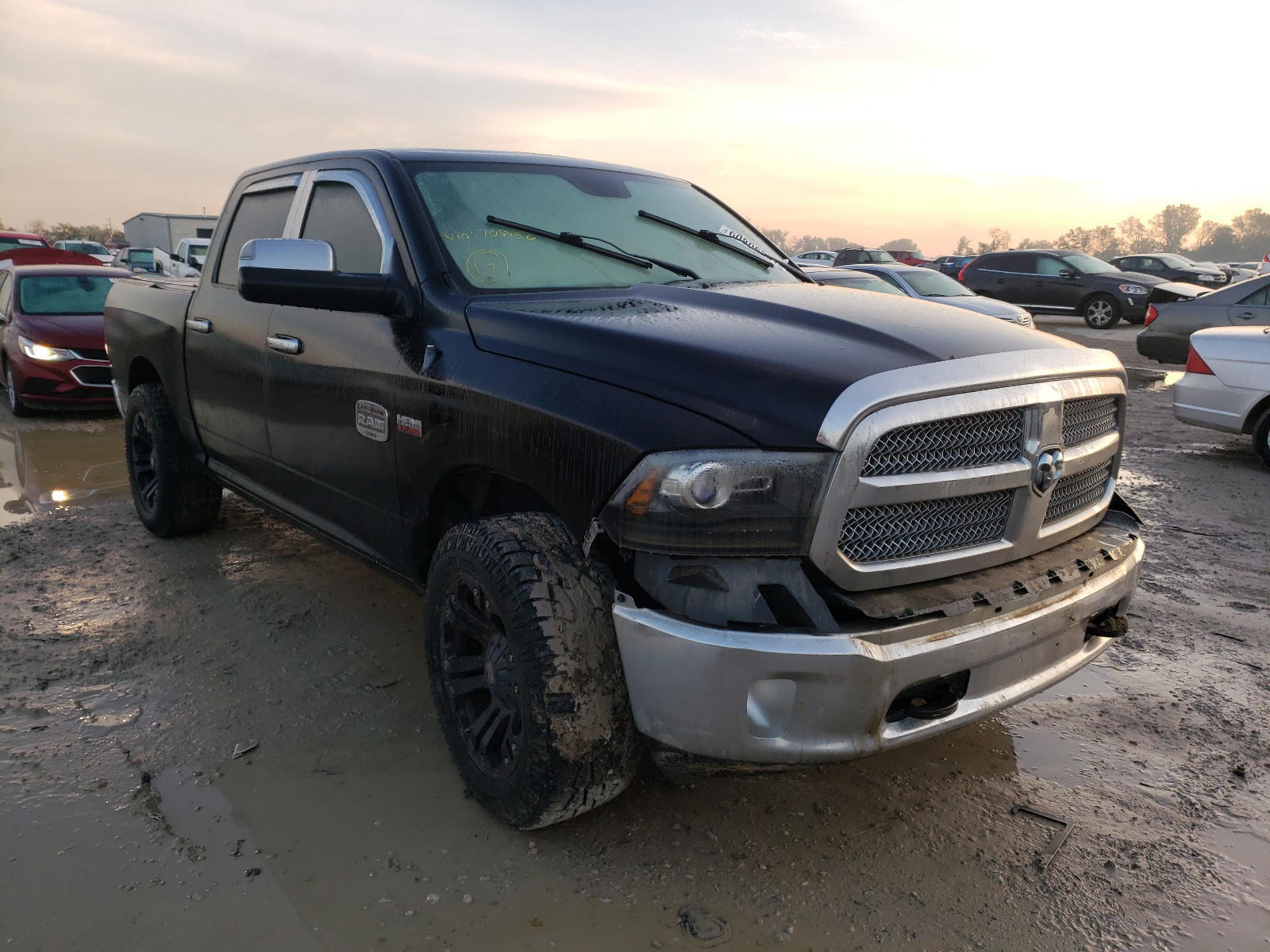 RAM 1500 LONGH 2013 with VIN 1C6RR7PT9DS708156 - Photo from auction