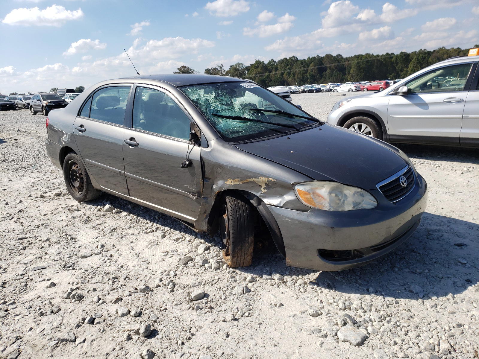 TOYOTA COROLLA CE 2008 with VIN 2T1BR32E78C908648 - Photo from auction