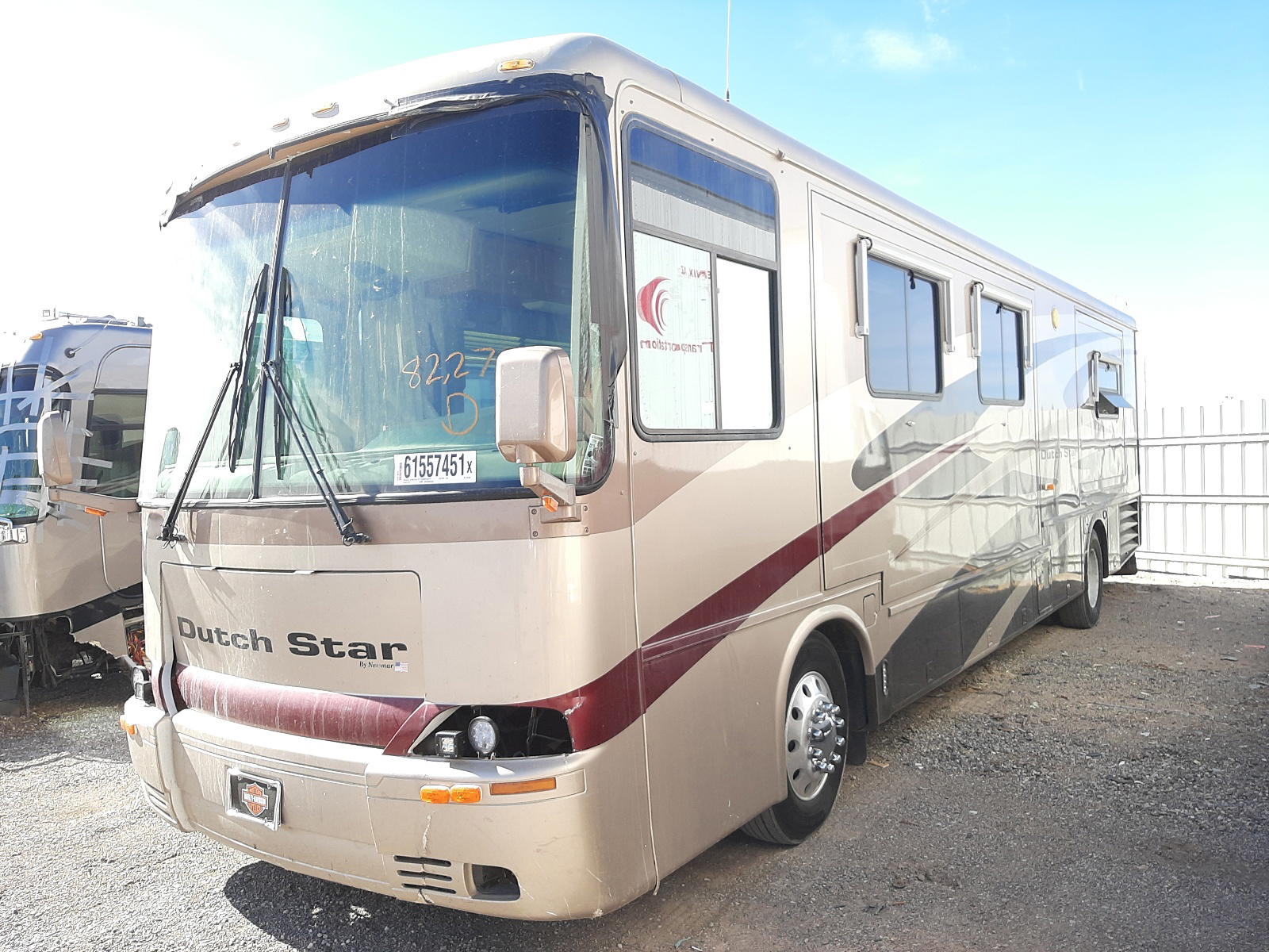 Photo 2 from auction – 2003 DUTC RV with VIN 4UZAAHAKX3CK73946