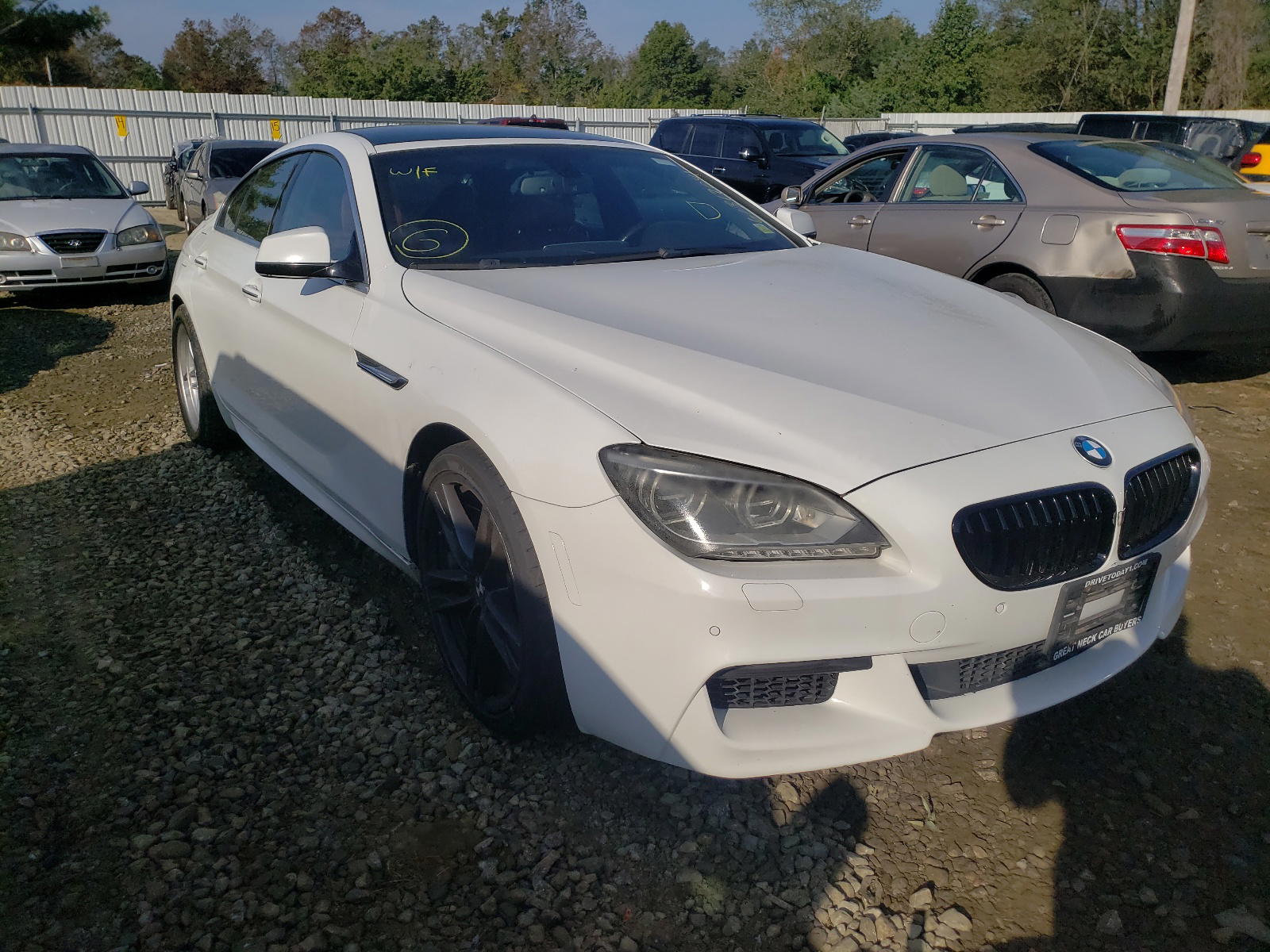 BMW 640 I 2013 with VIN WBA6A0C53DDZ03365 - Photo from auction