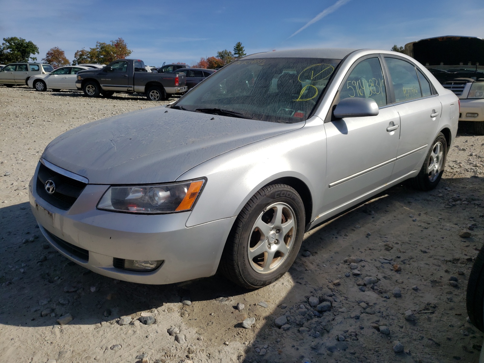 Photo 2 from auction – 2006 HYUNDAI SONATA GLS with VIN 5NPEU46F86H086134