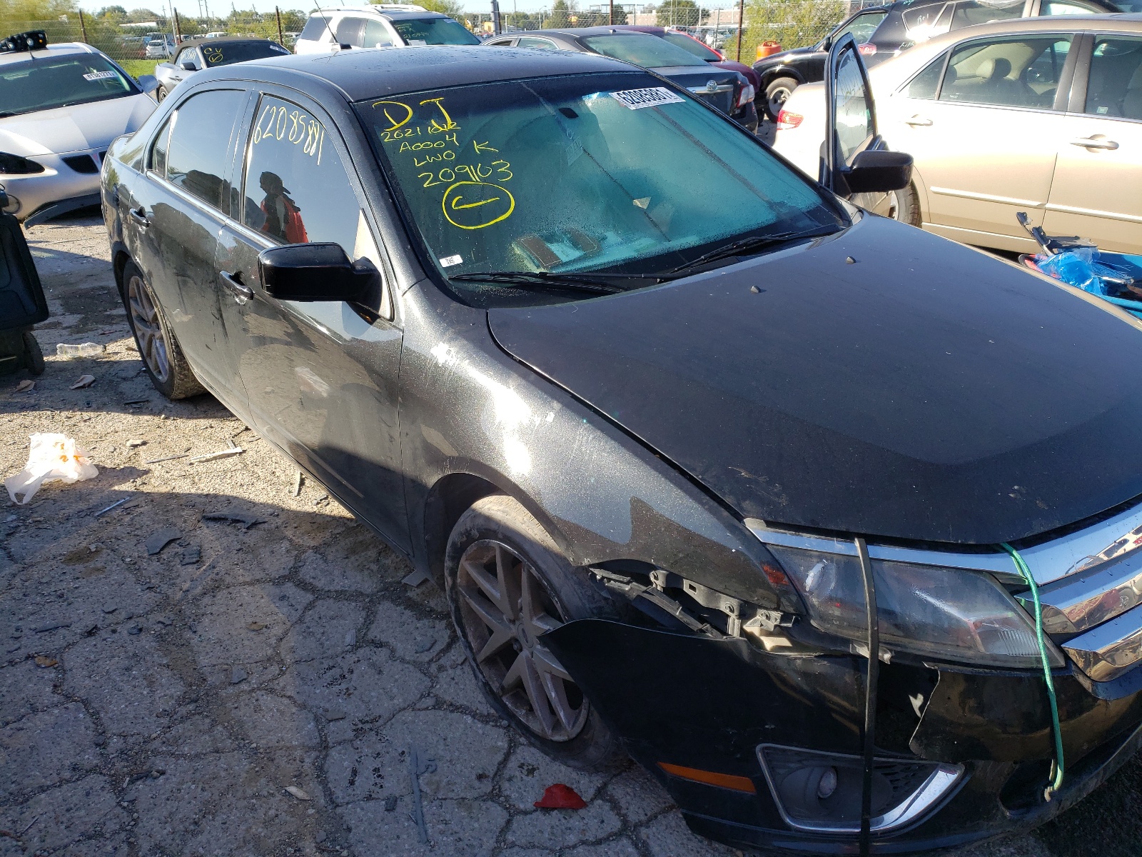 Photo 1 from auction – 2011 FORD FUSION SEL with VIN 3FAHP0JG8BR209103