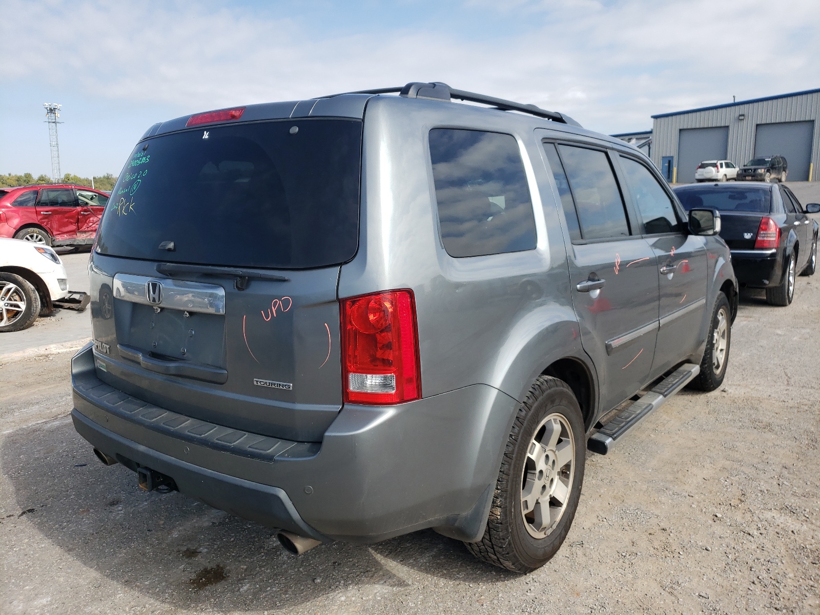 Photo 4 from auction – 2009 HONDA PILOT TOUR with VIN 5FNYF48949B036378