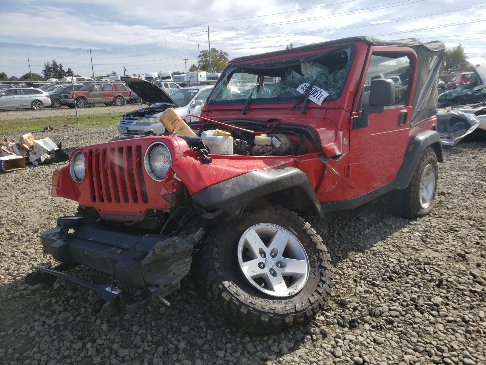 Photo 2 from auction – 2006 JEEP WRANGLER / with VIN 1J4FA69S46P740806