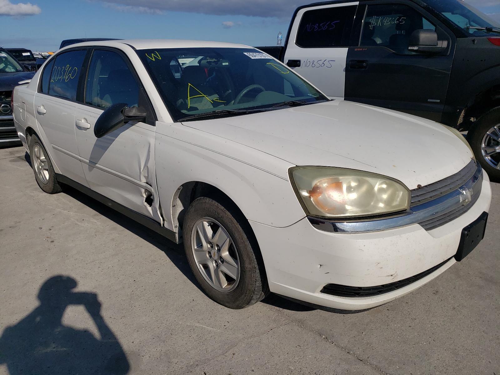 CHEVROLET MALIBU LS 2005 with VIN 1G1ZT54895F208970 - Photo from auction