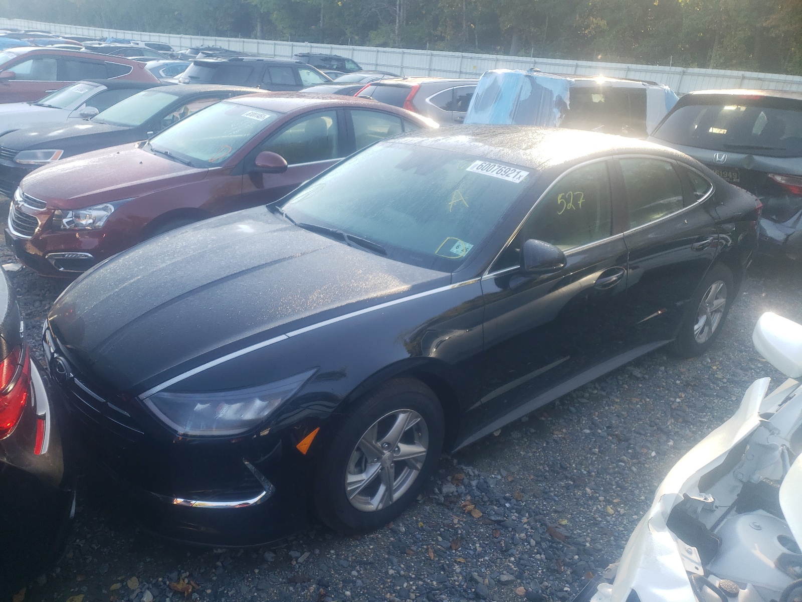 Photo 2 from auction – 2021 HYUNDAI SONATA SE with VIN 5NPEG4JA8MH086277
