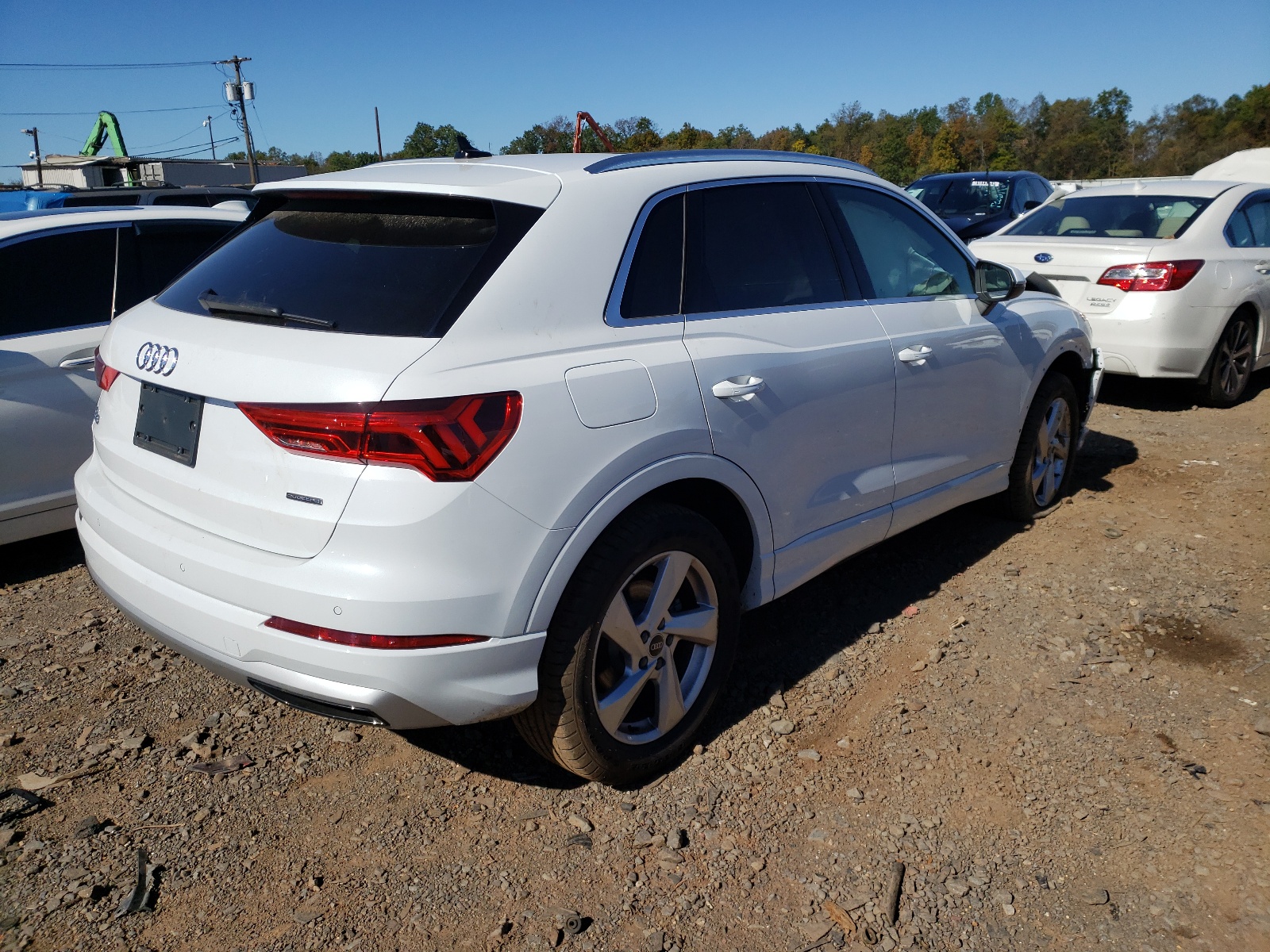 Photo 4 from auction – 2021 AUDI Q3 PREMIUM with VIN WA1AUCF30M1109130
