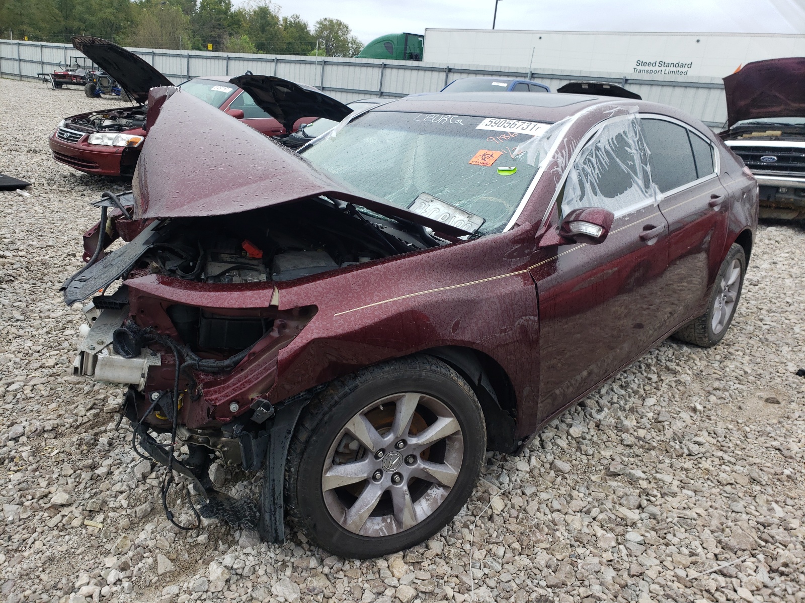 Photo 2 from auction – 2013 ACURA TL with VIN 19UUA8F27DA009186