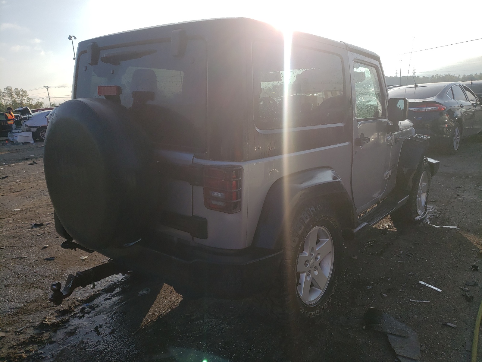 Photo 4 from auction – 2015 JEEP WRANGLER S with VIN 1C4AJWAG8FL550716