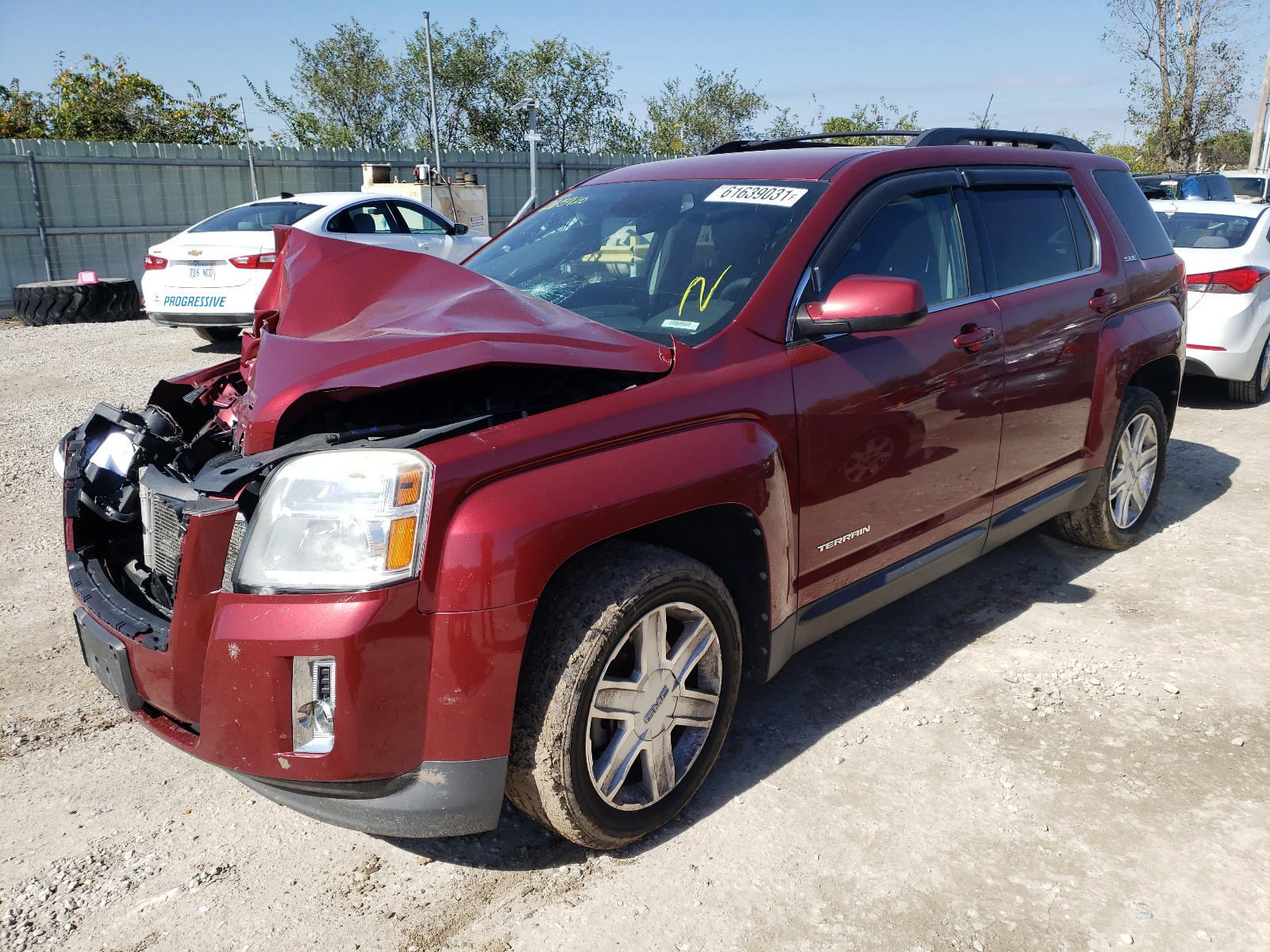 Photo 2 from auction – 2012 GMC TERRAIN SL with VIN 2GKFLTEK9C6265920
